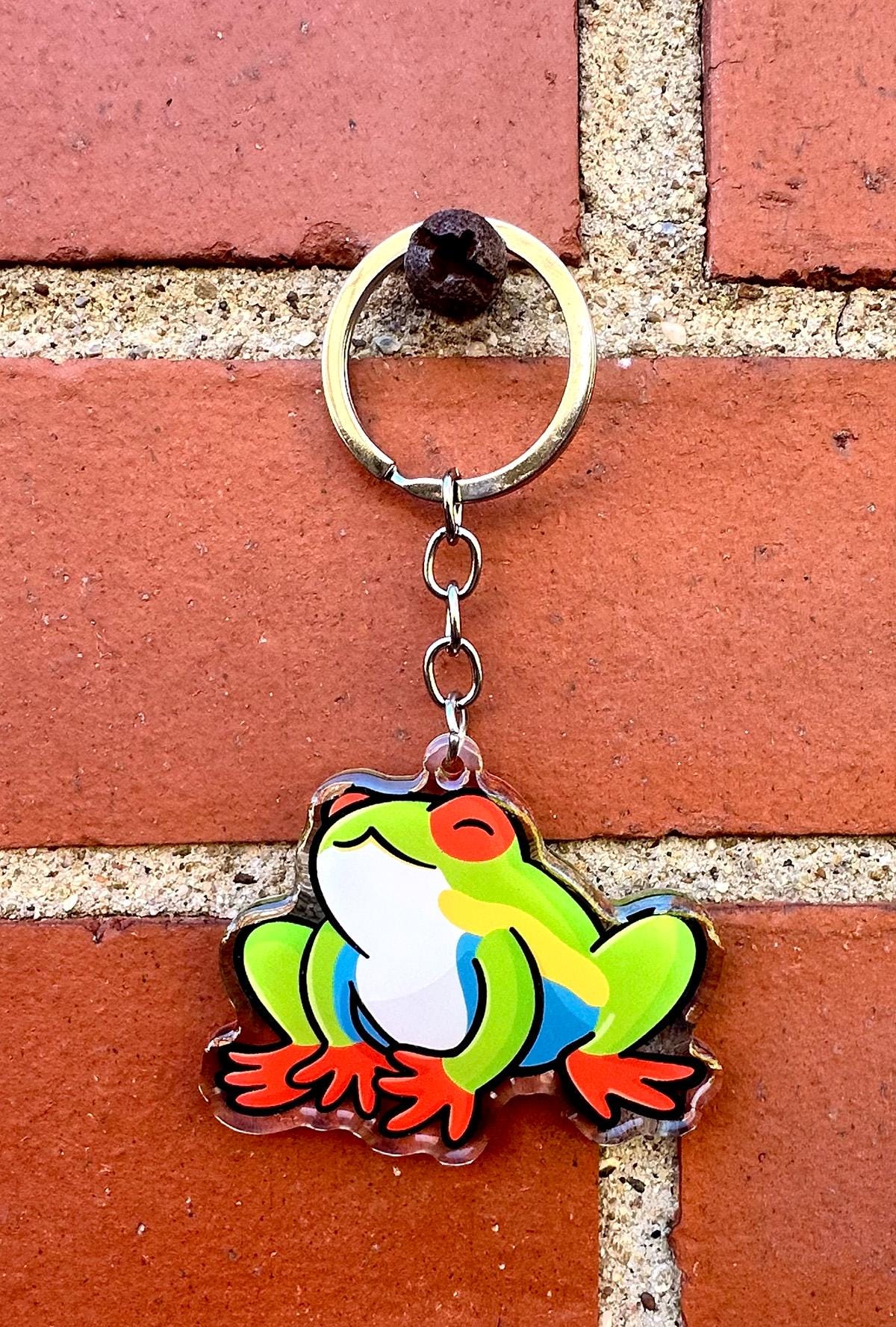 Tree Frog Keychain