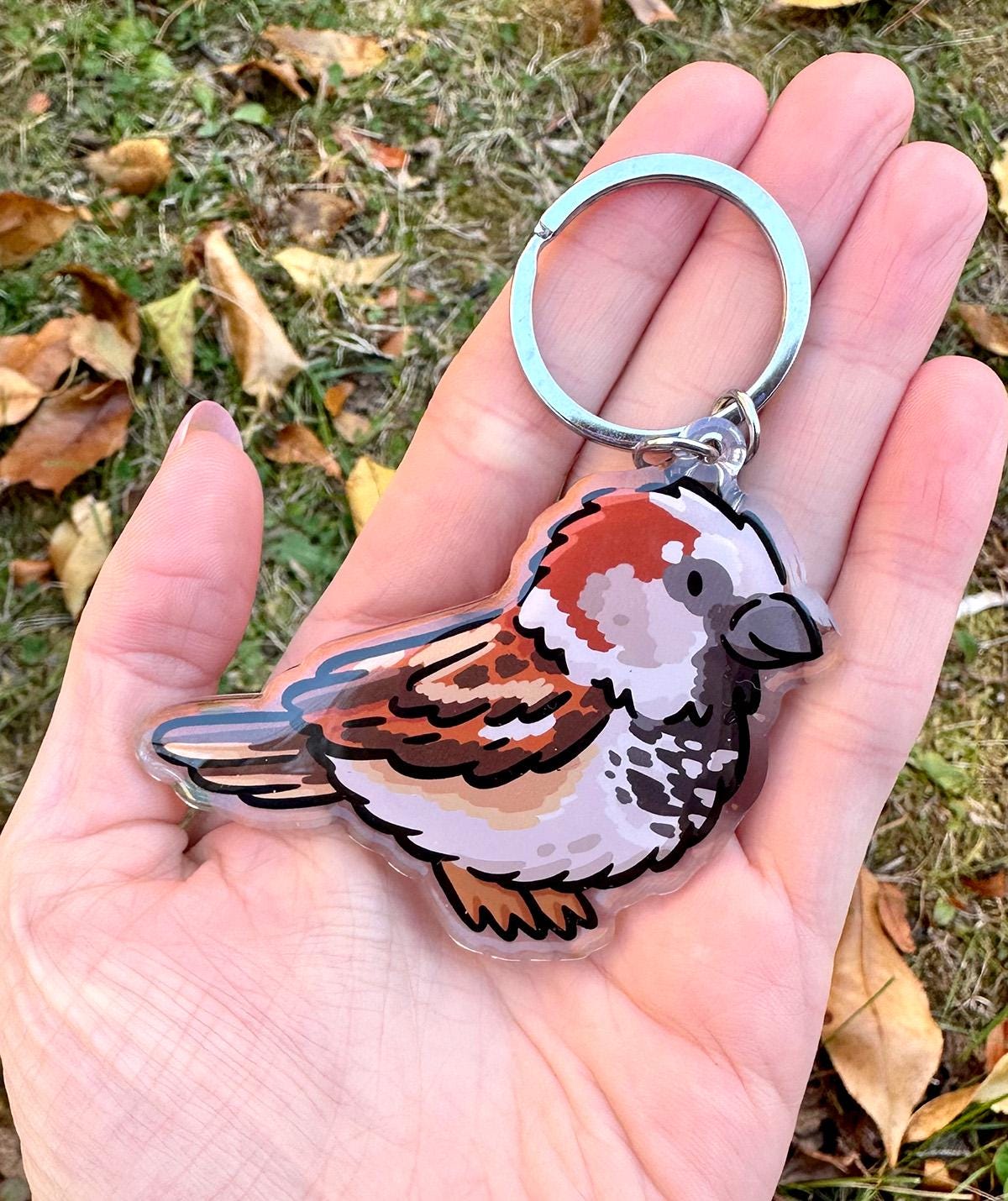 Sparrow Keychain