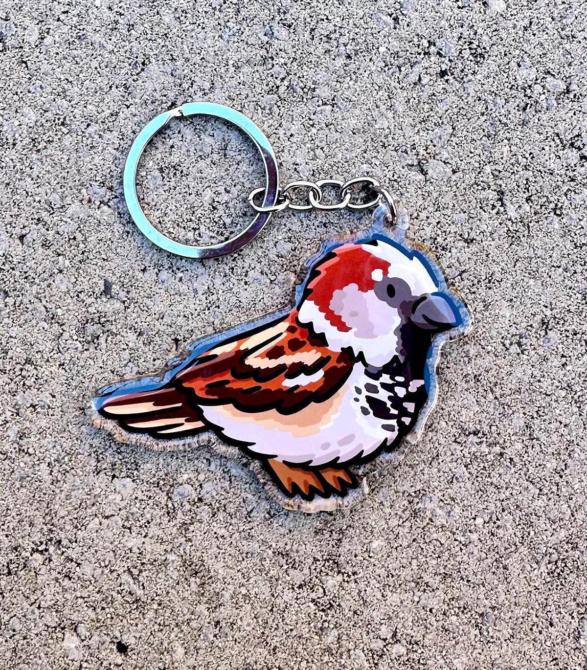 Sparrow Keychain
