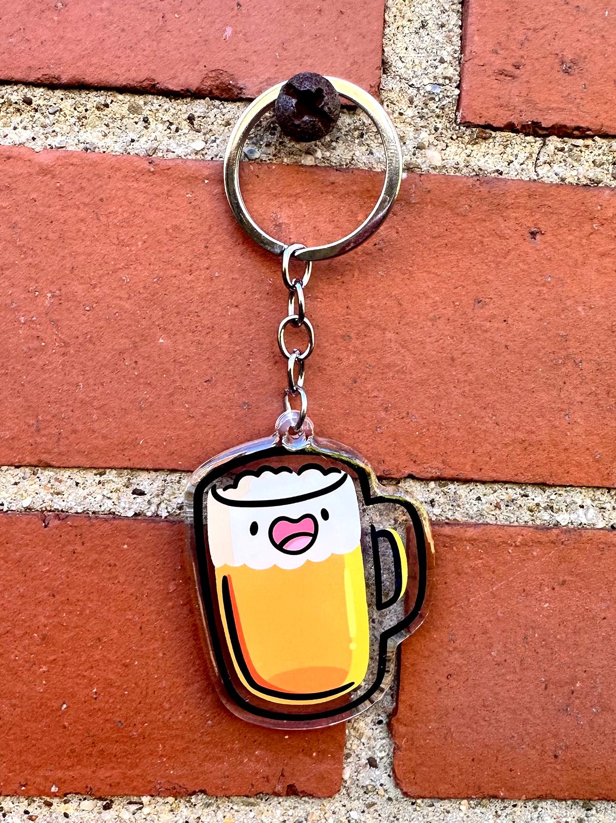 Beer Mug Keychain