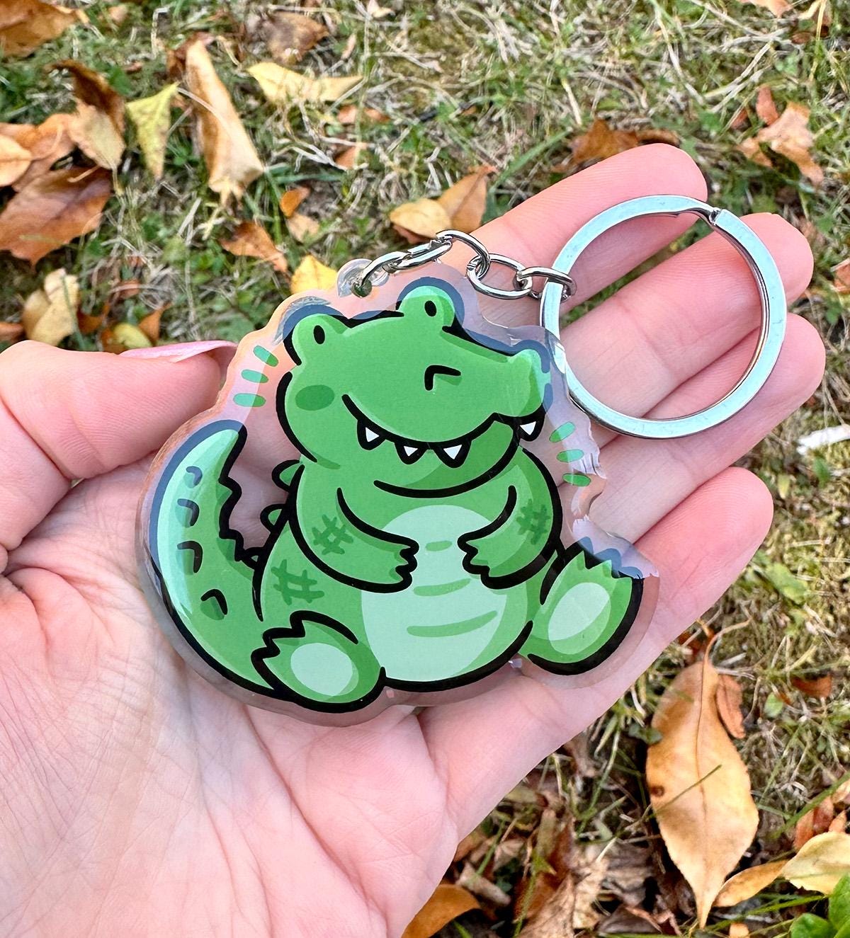 Crocodile Keychain