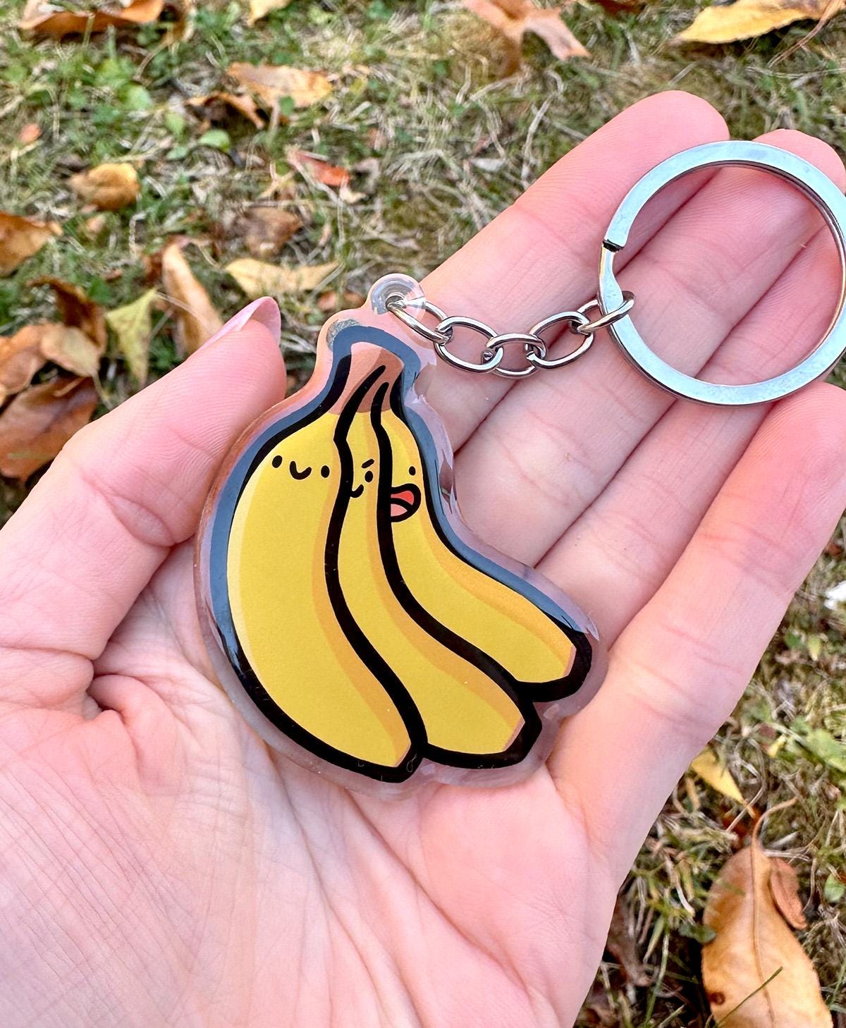 Bananas Keychain