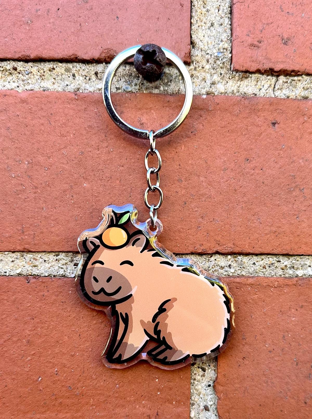 Capybara Keychain