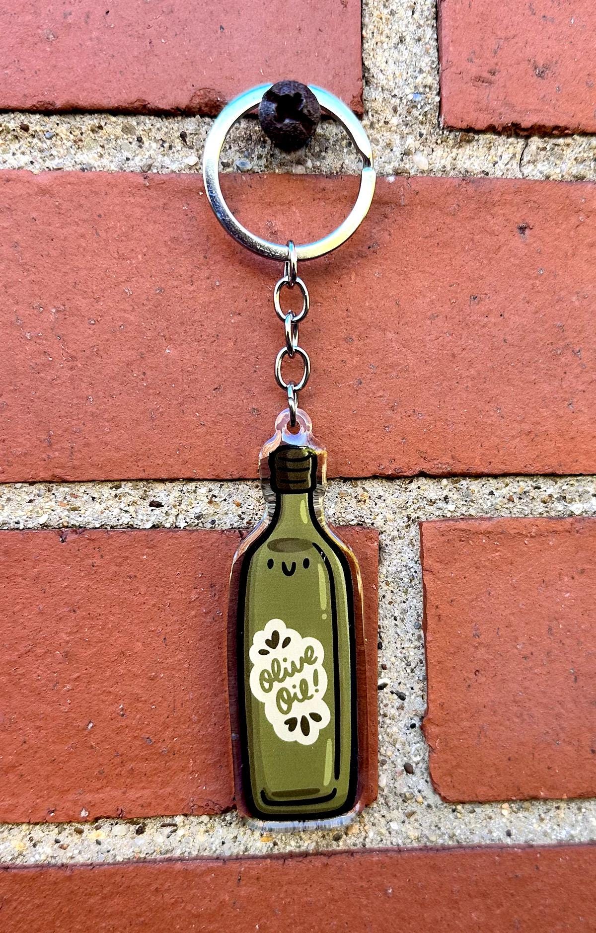 Olive Oil Keychain