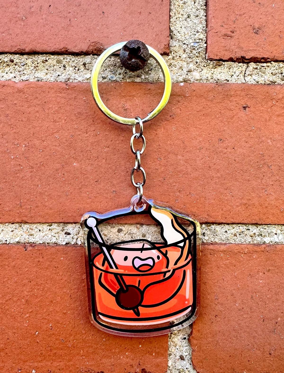 Old Fashioned Keychain