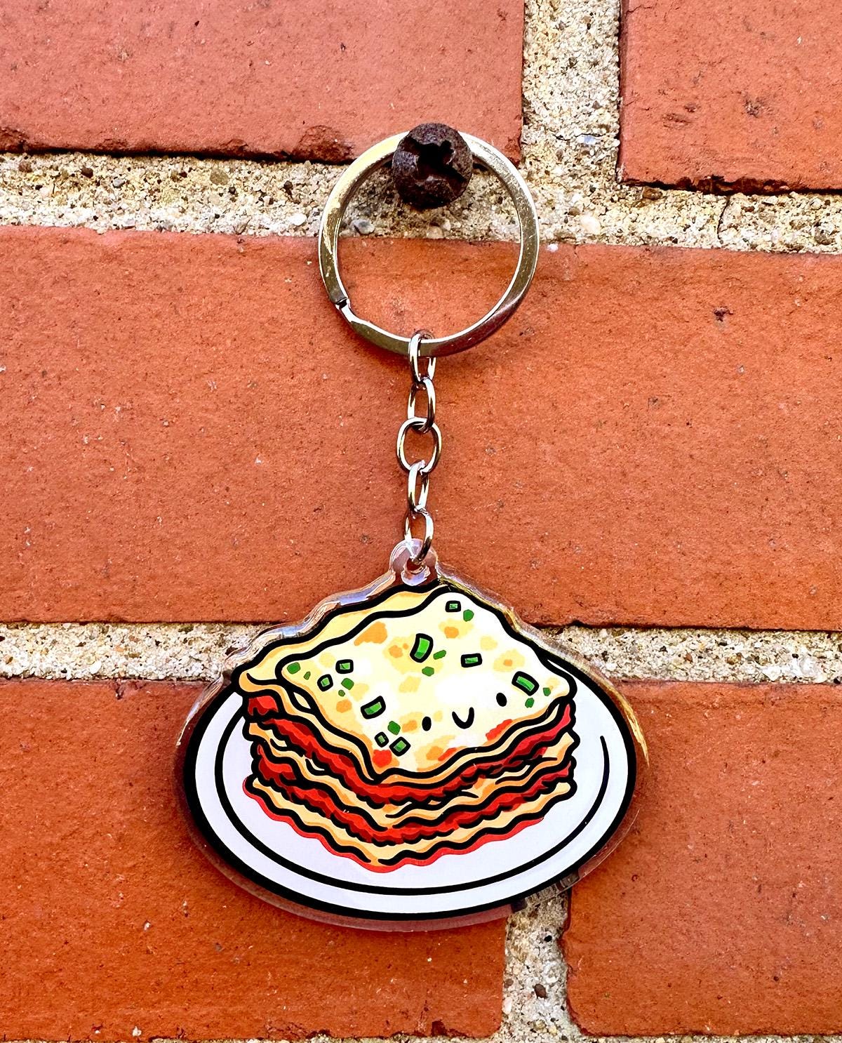 Lasagna Keychain