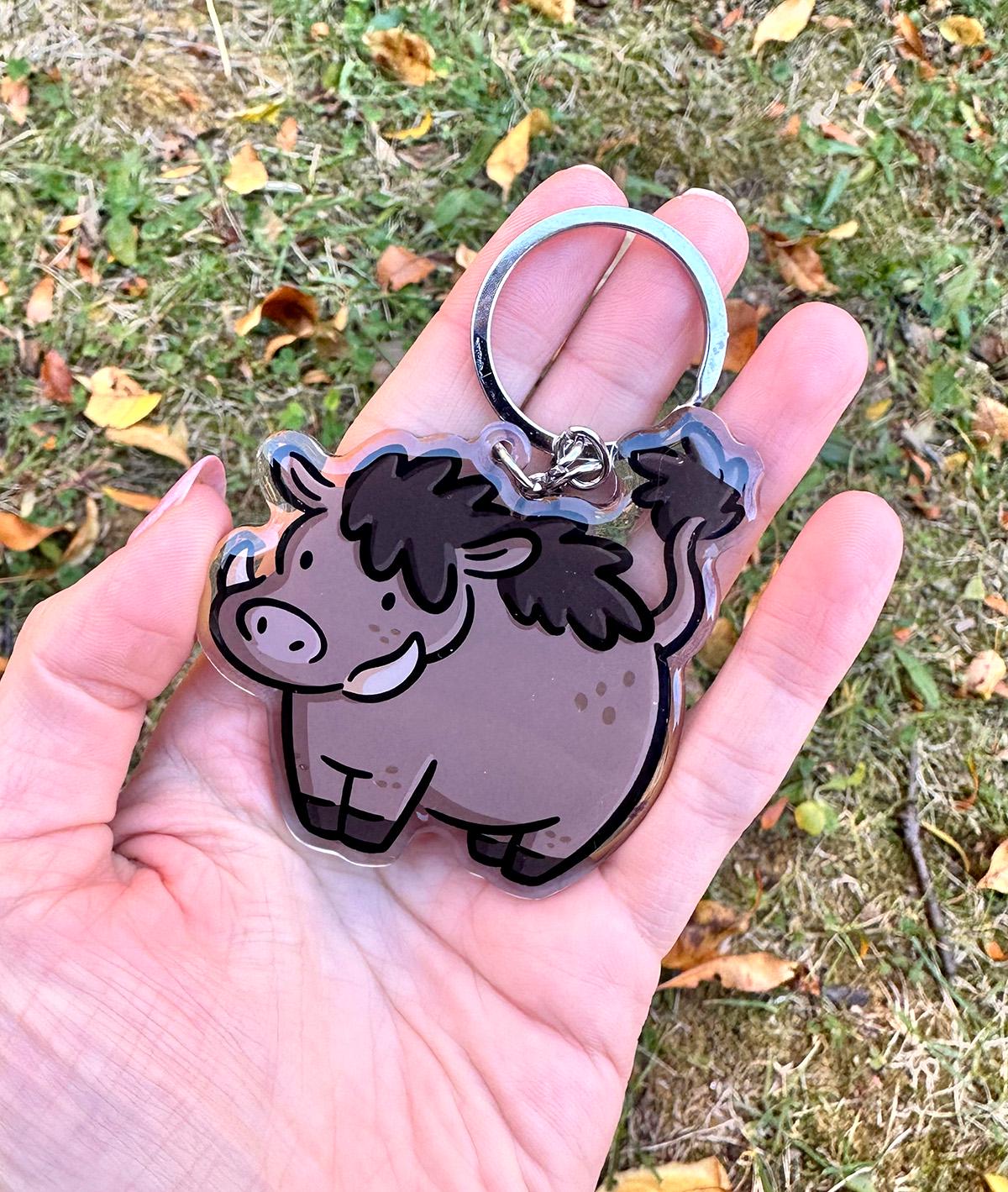 Warthog Keychain