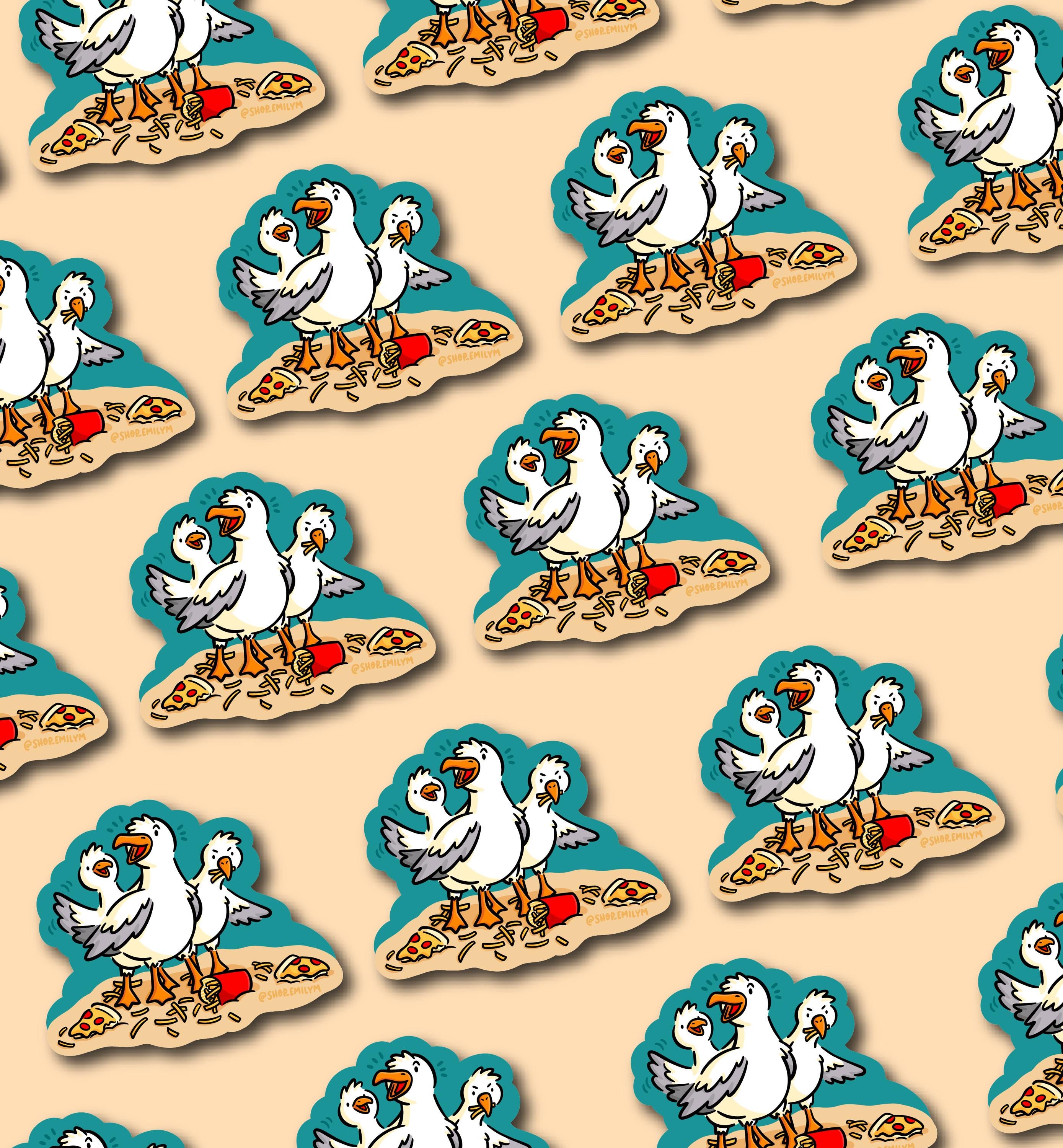 Seagulls Sticker