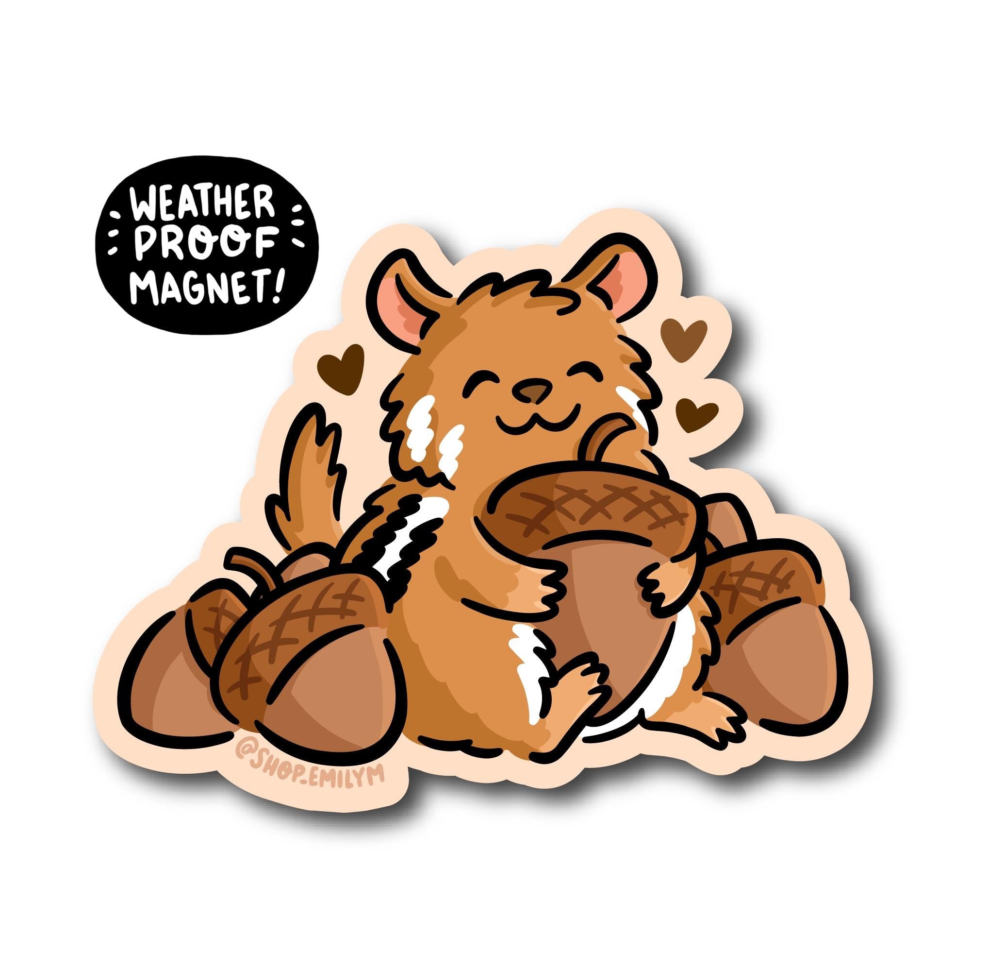 Chipmunk Magnet