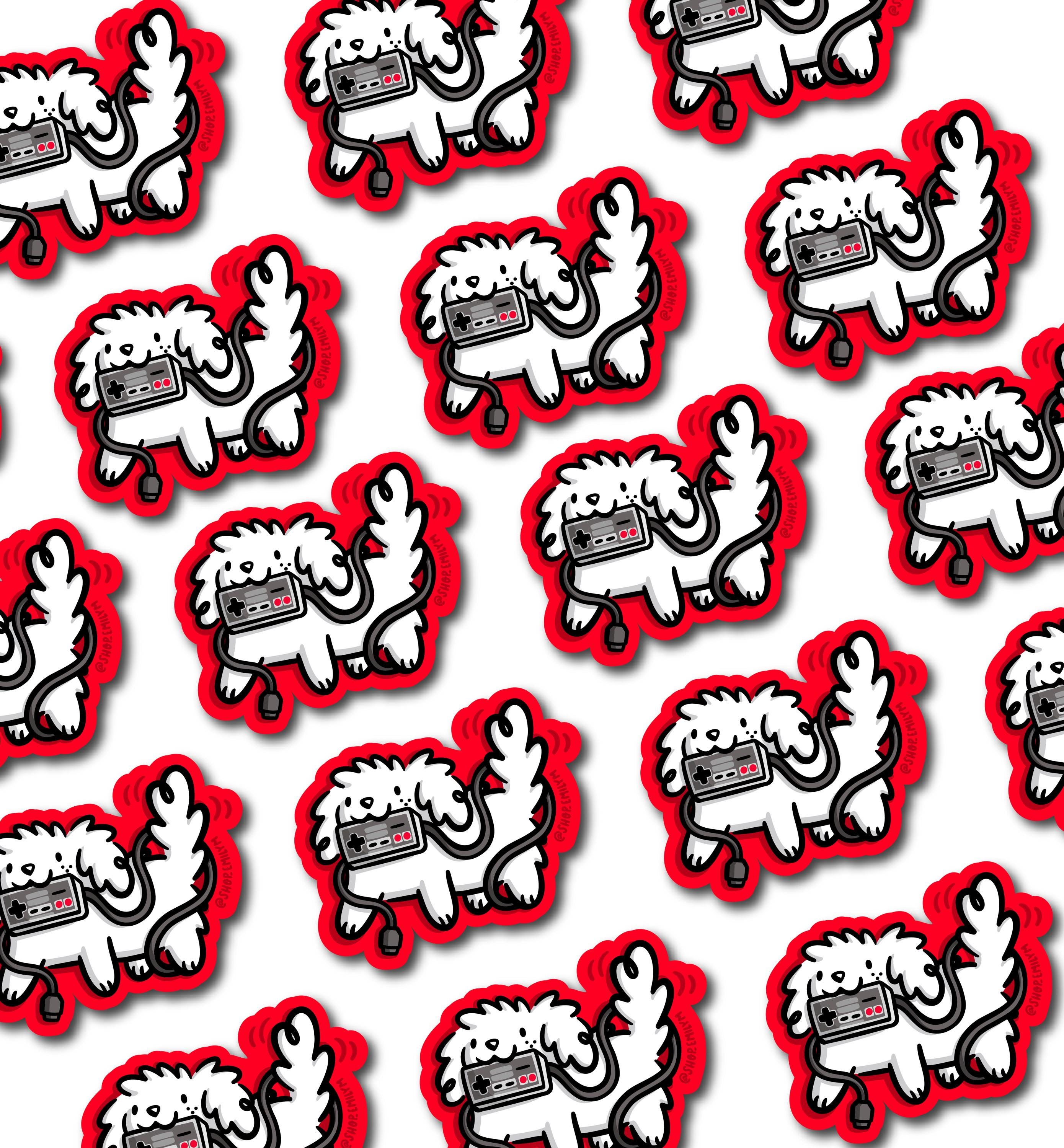 Video Game Dog Magnet