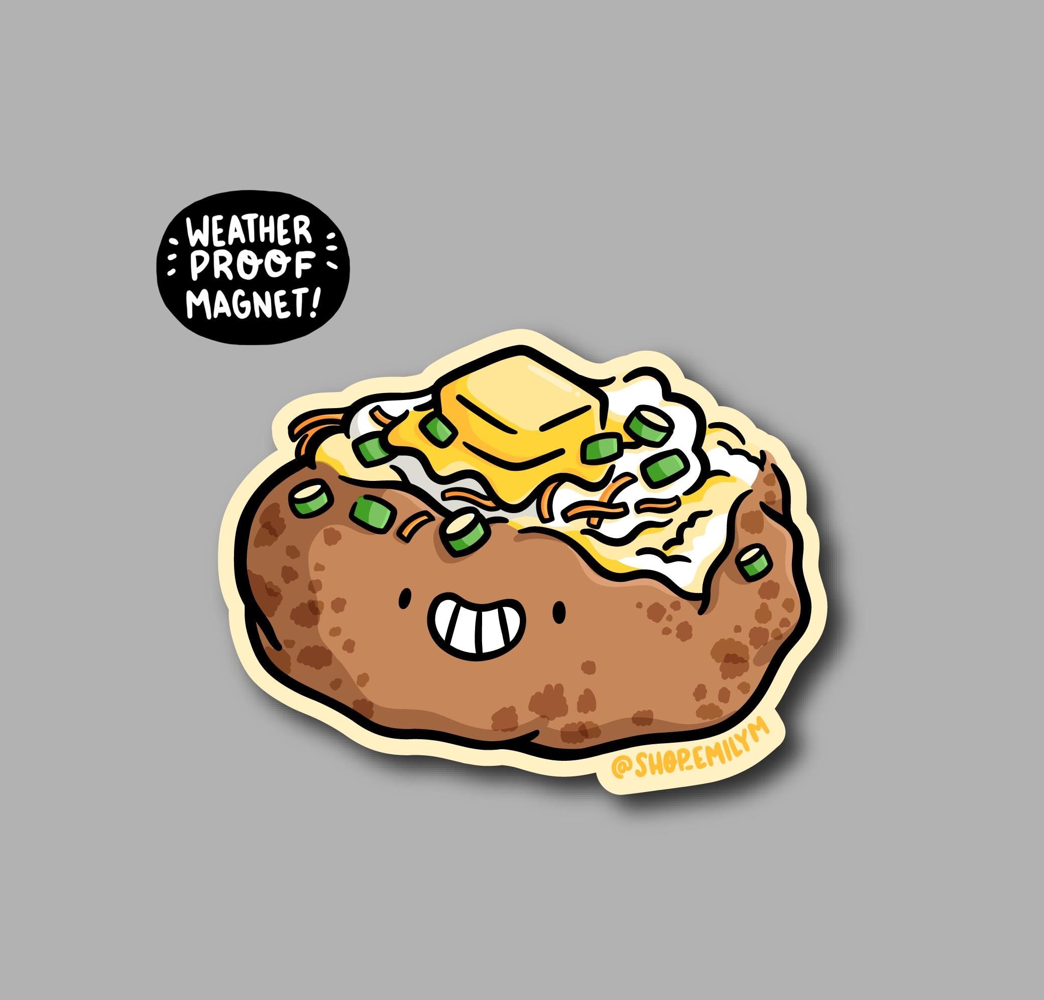 Baked Potato Magnet