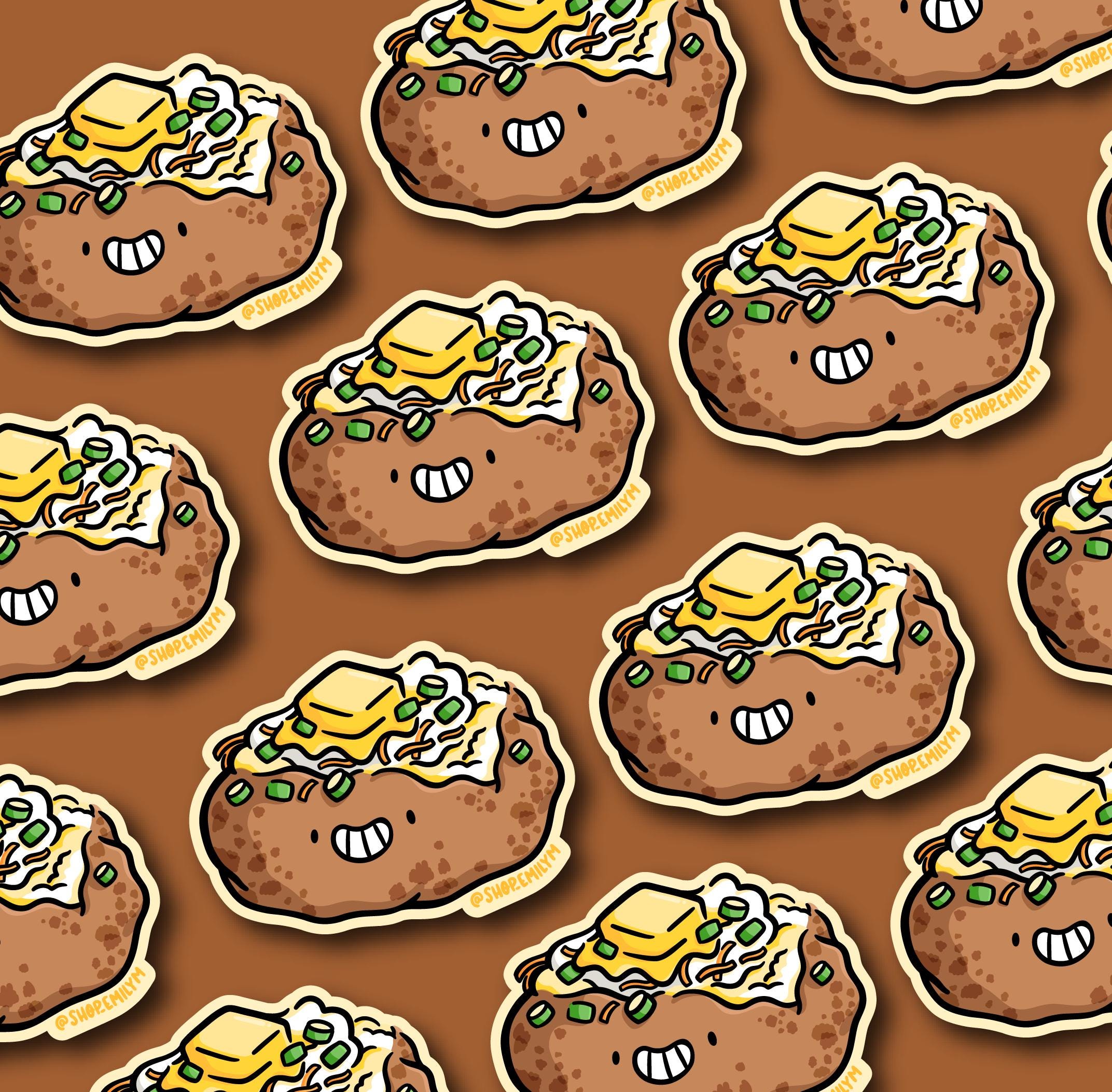 Baked Potato Sticker