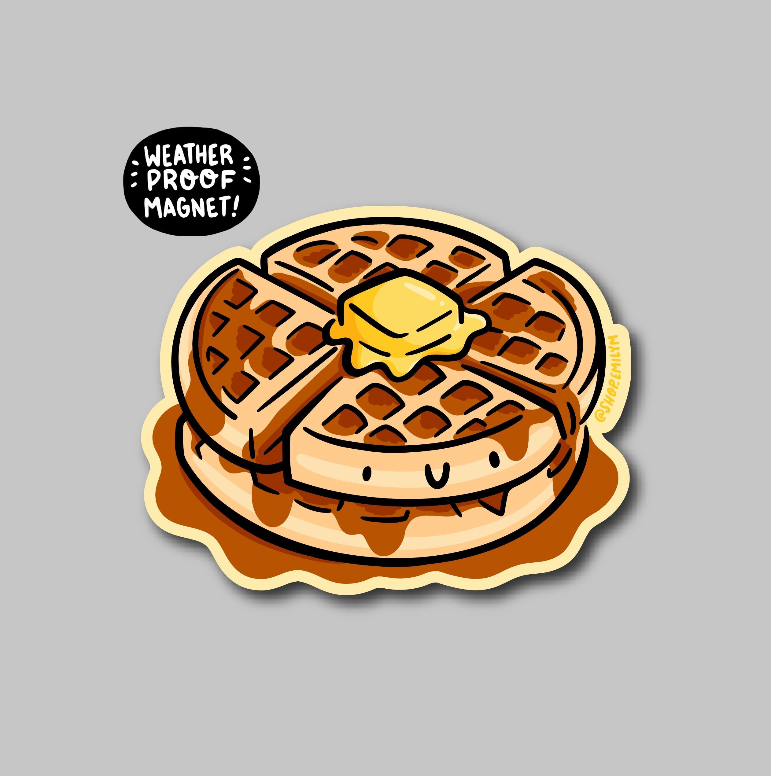 Waffles Magnet