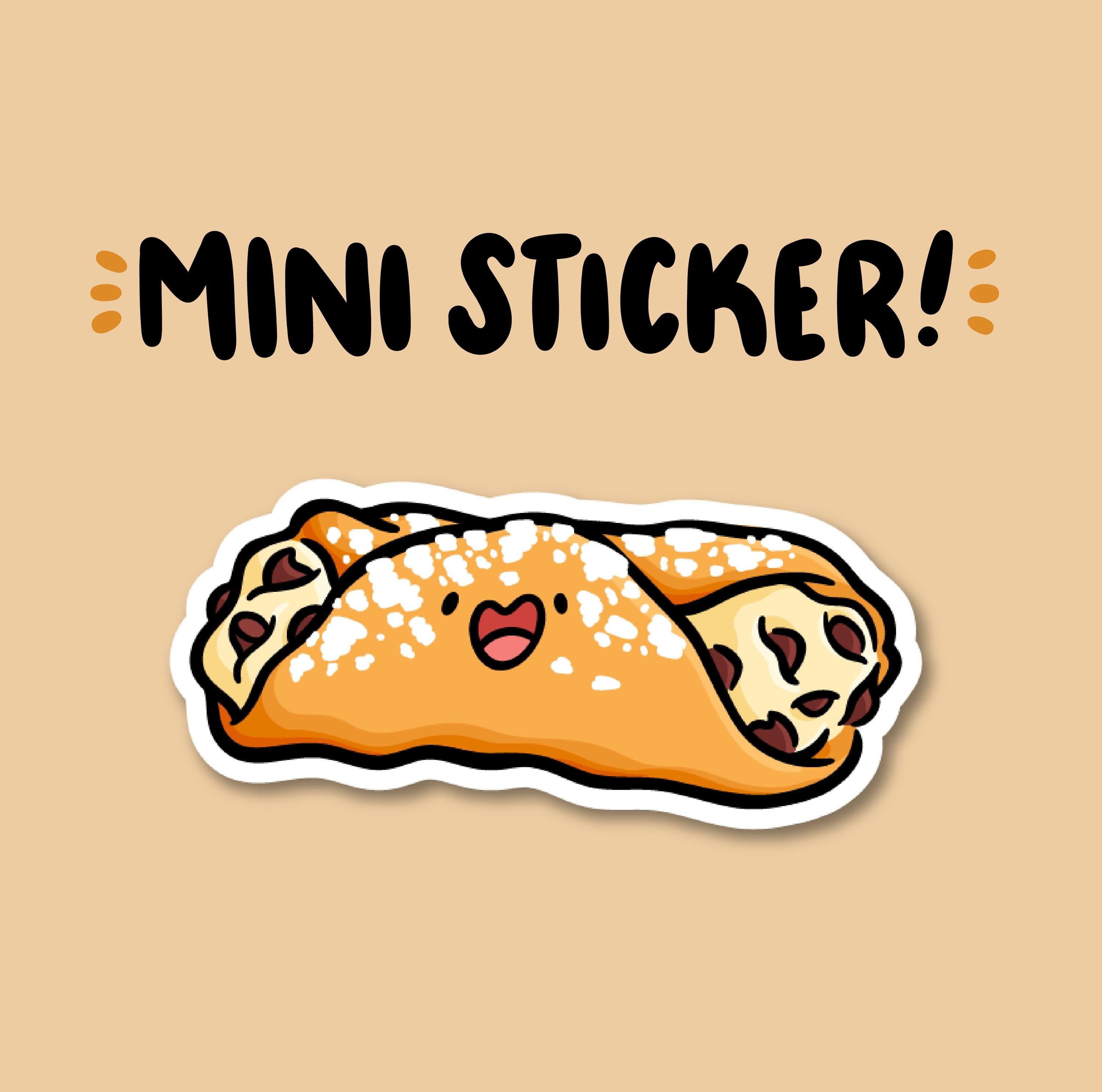 Cannoli Mini Sticker