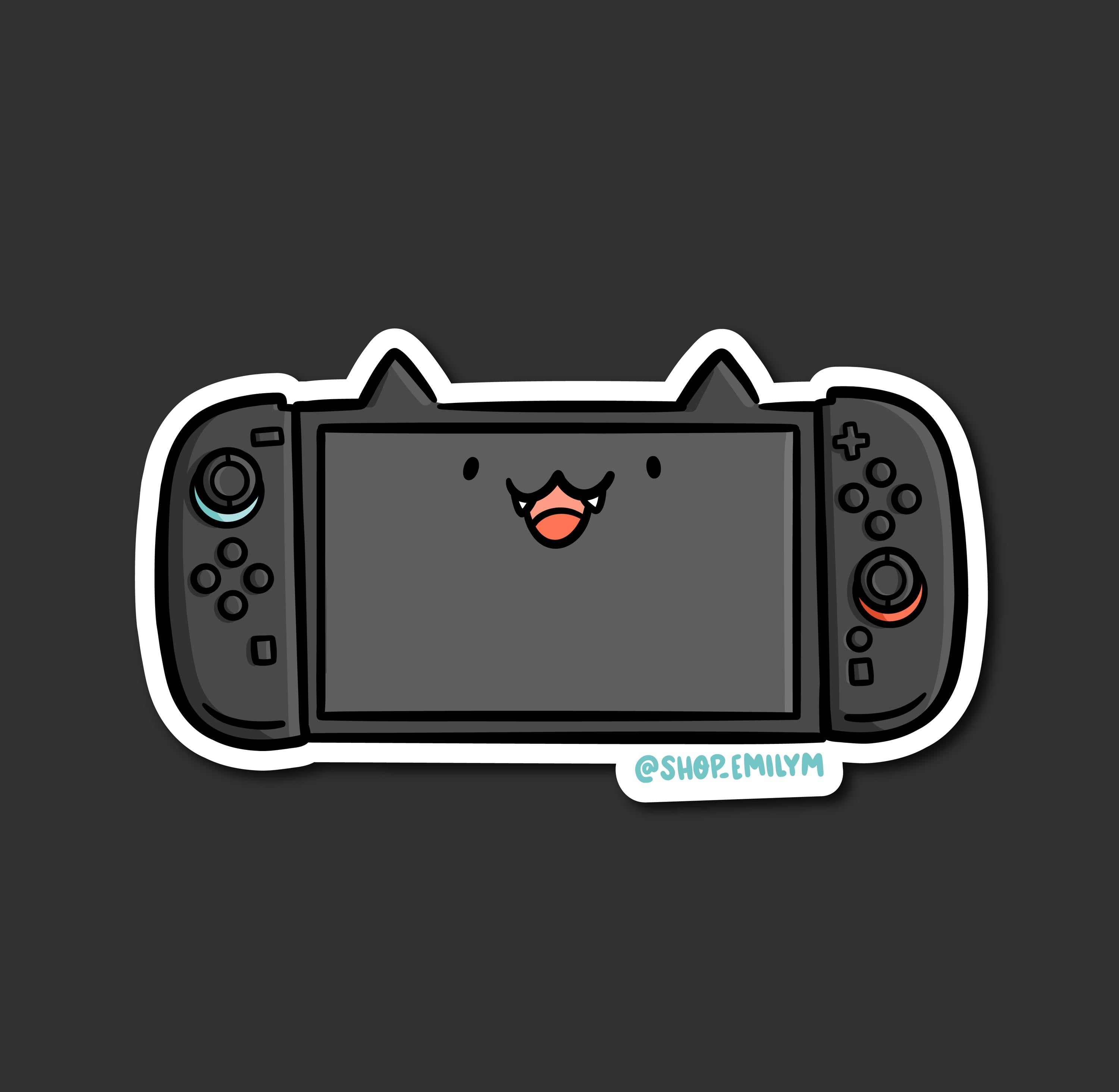 Video Game Cat 2 Sticker