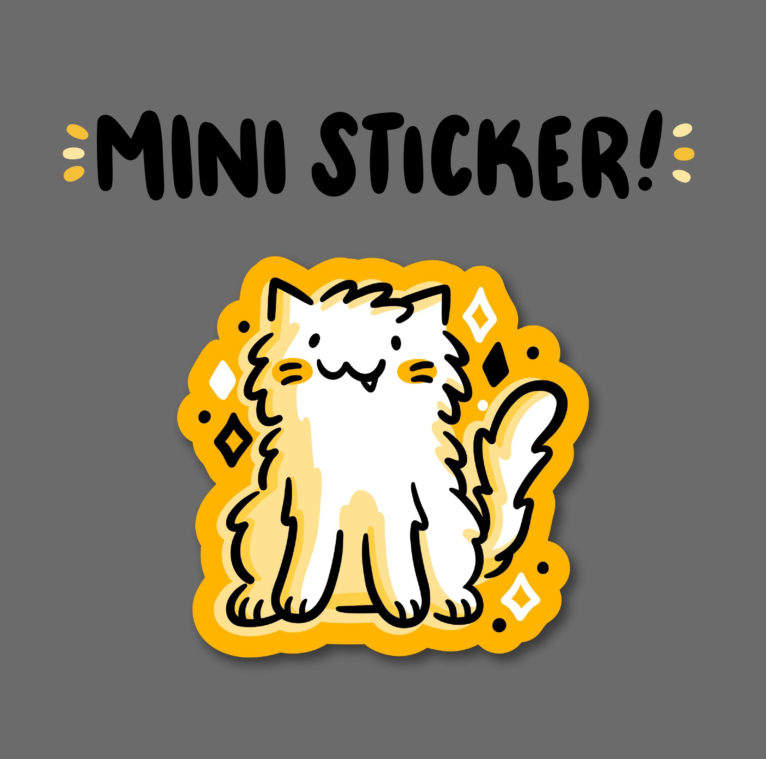 Pittsburgh Kitty Mini Sticker