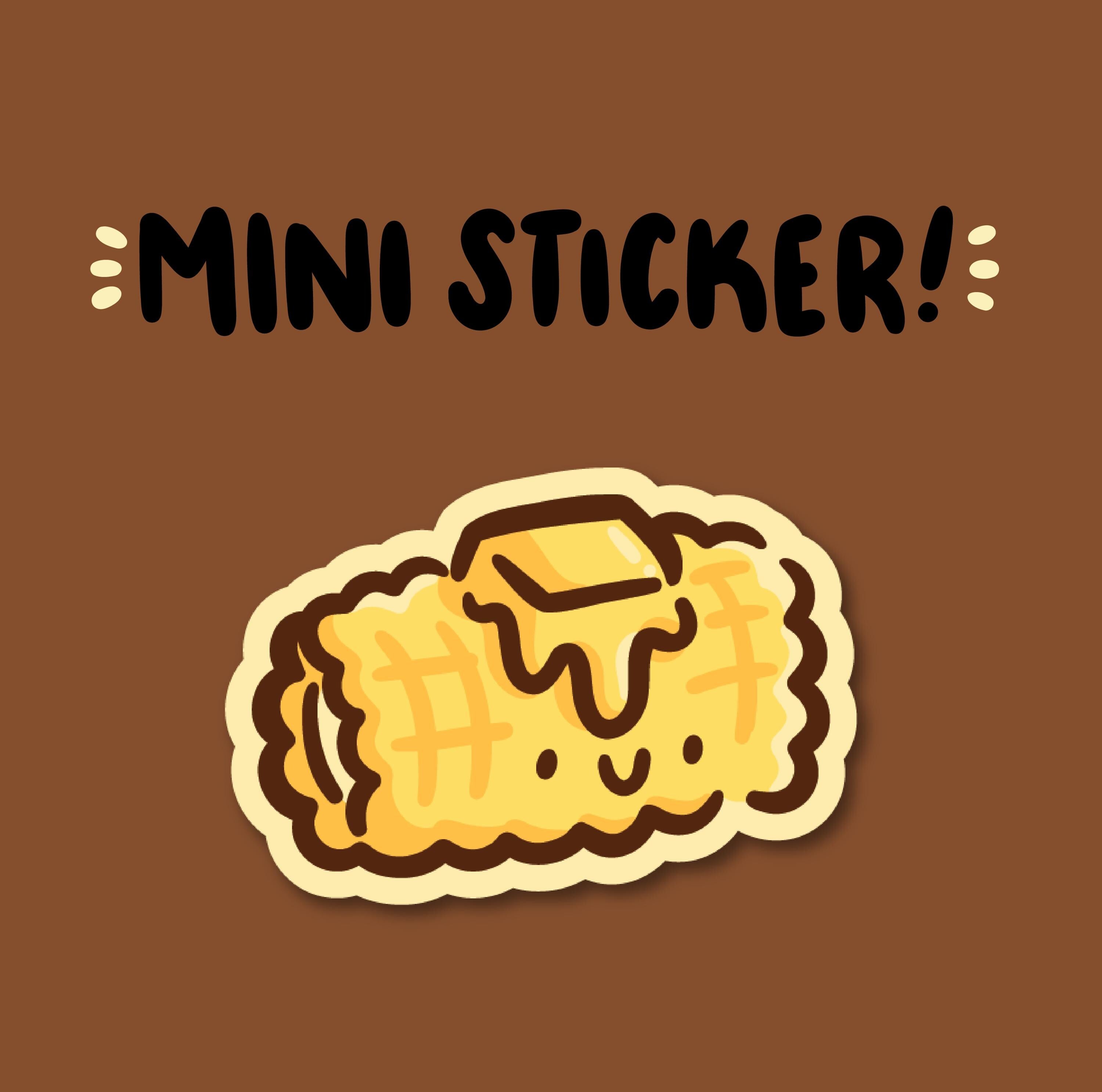 Corn on the Cob Mini Sticker