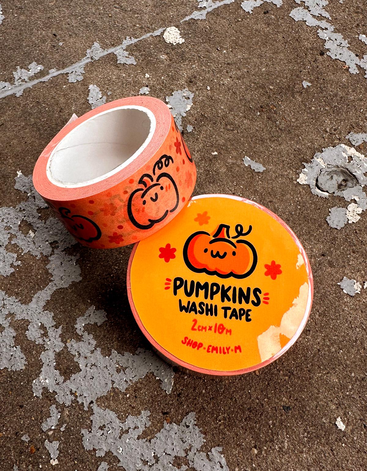 Pumpkins Washi Tape