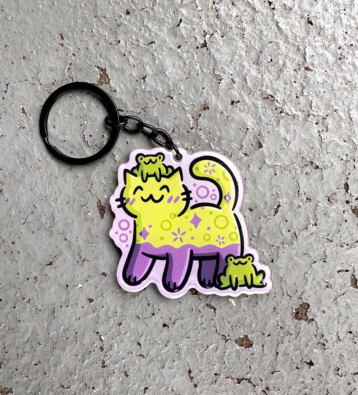 Halloween Cats Keychain Blind Bag *Series 2*