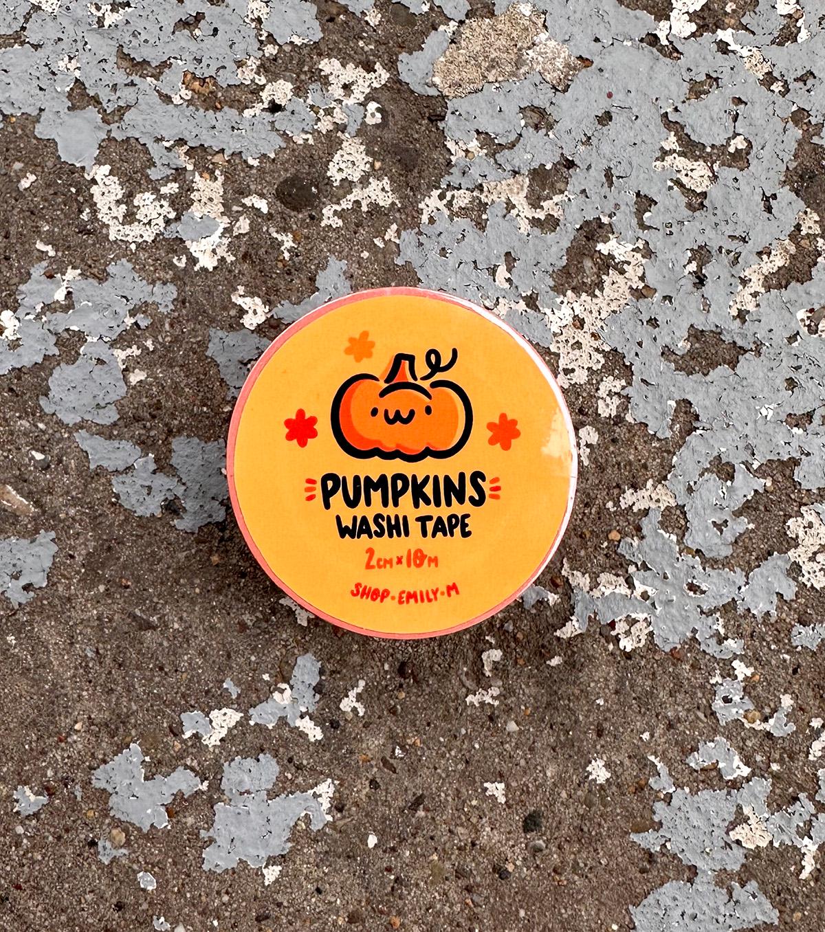 Pumpkins Washi Tape