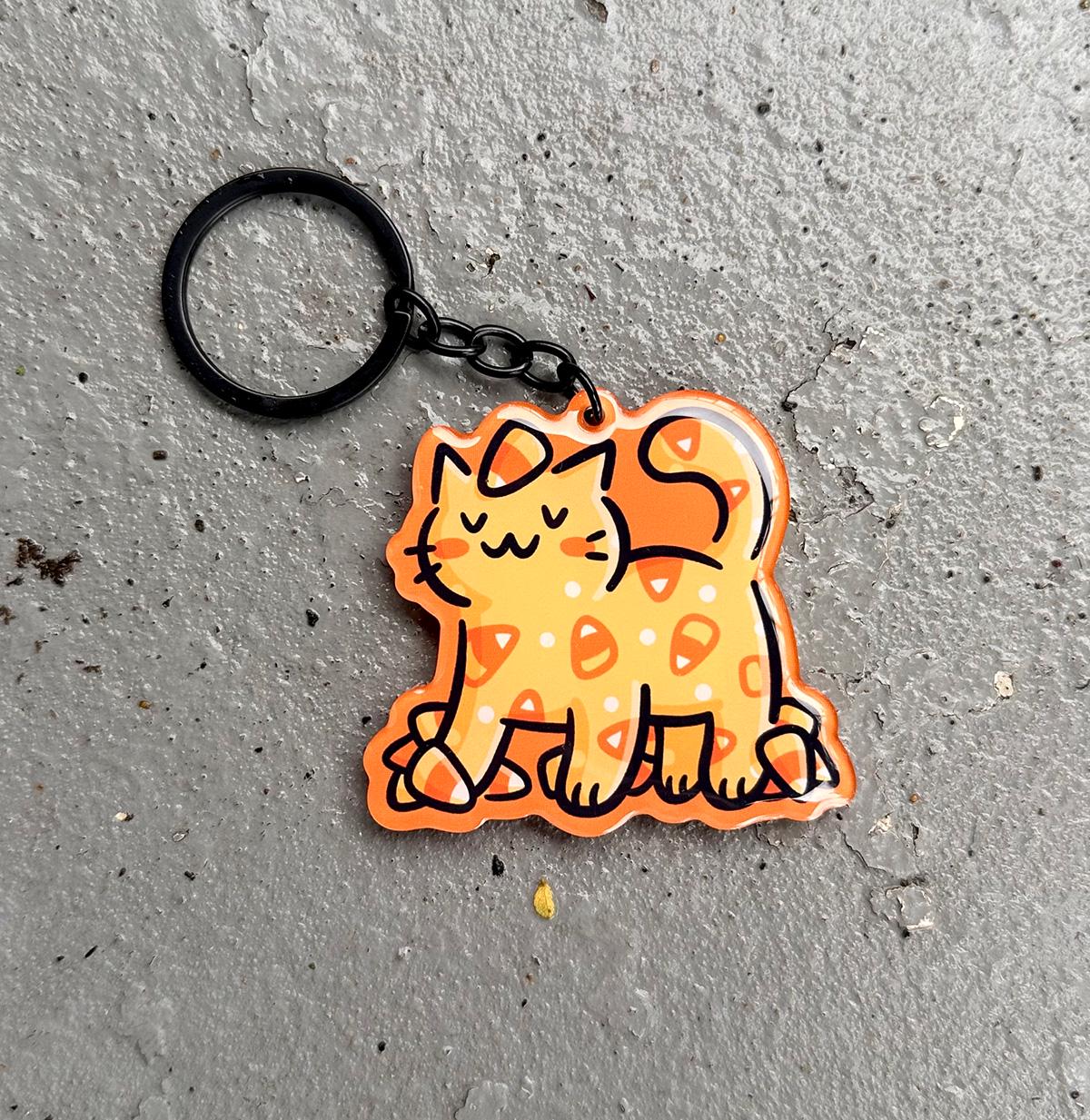 Halloween Cats Keychain Blind Bag *Series 2*