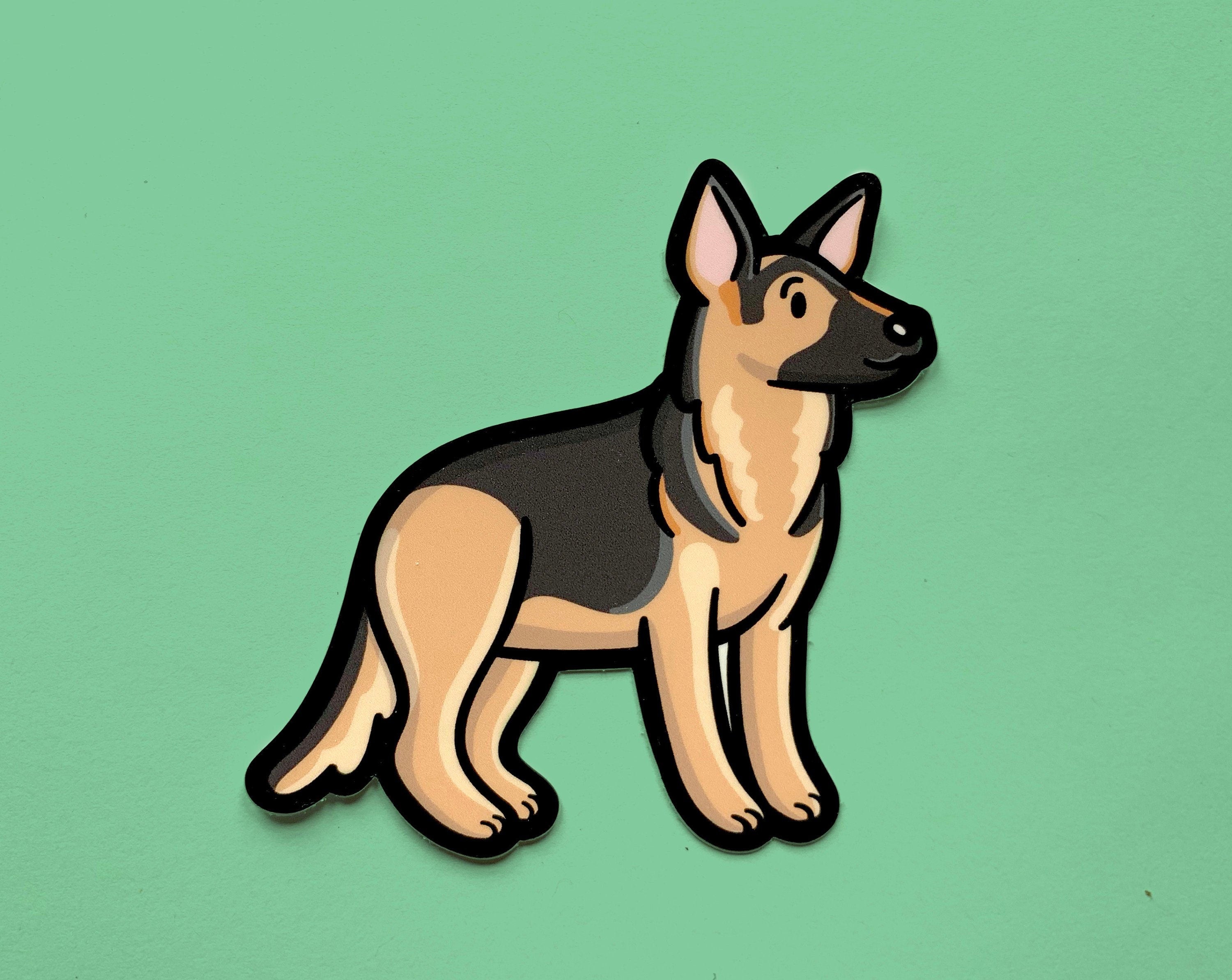 German Shepherd Sticker (Discontinued!)