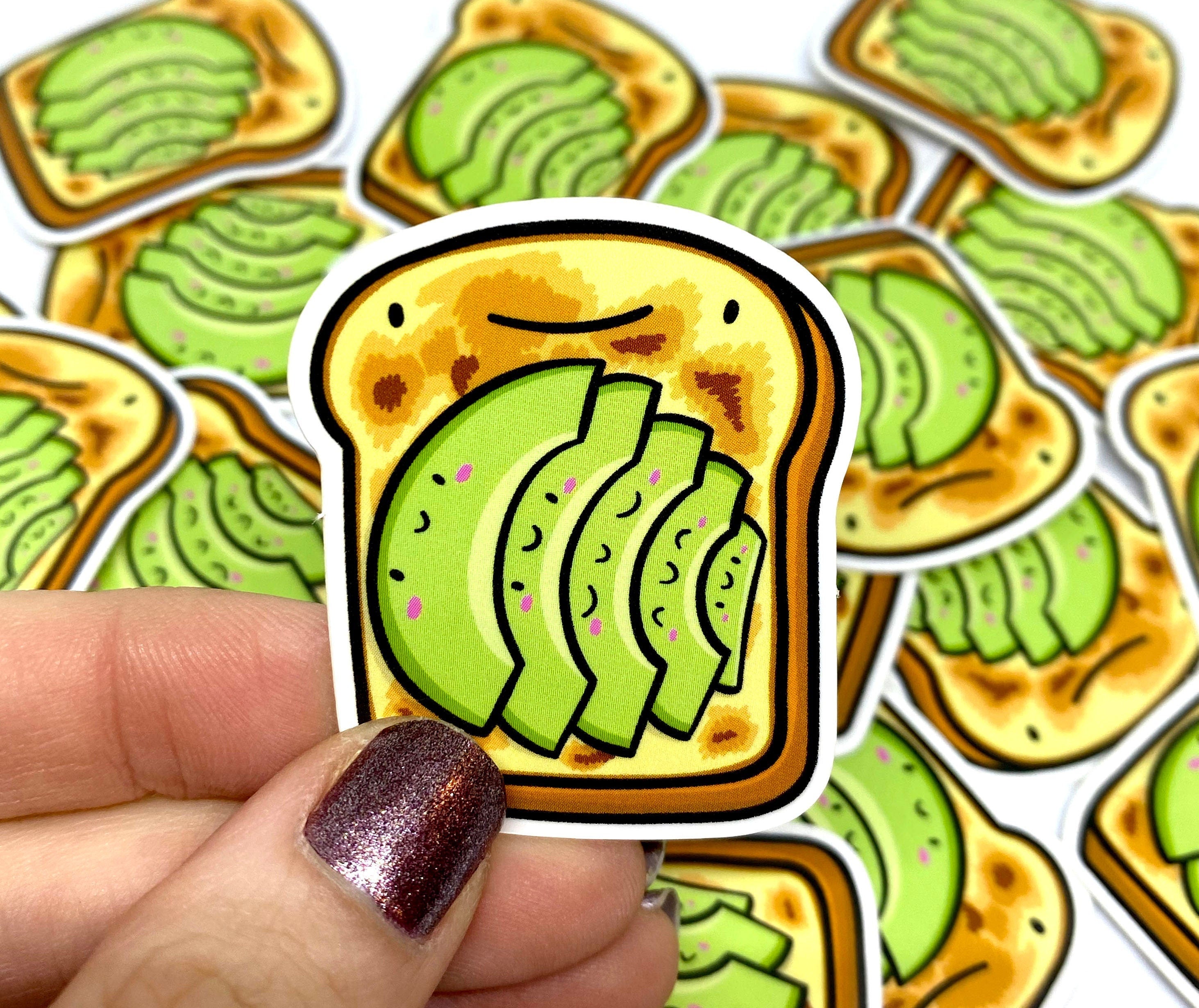Avocado Toast Mini Sticker