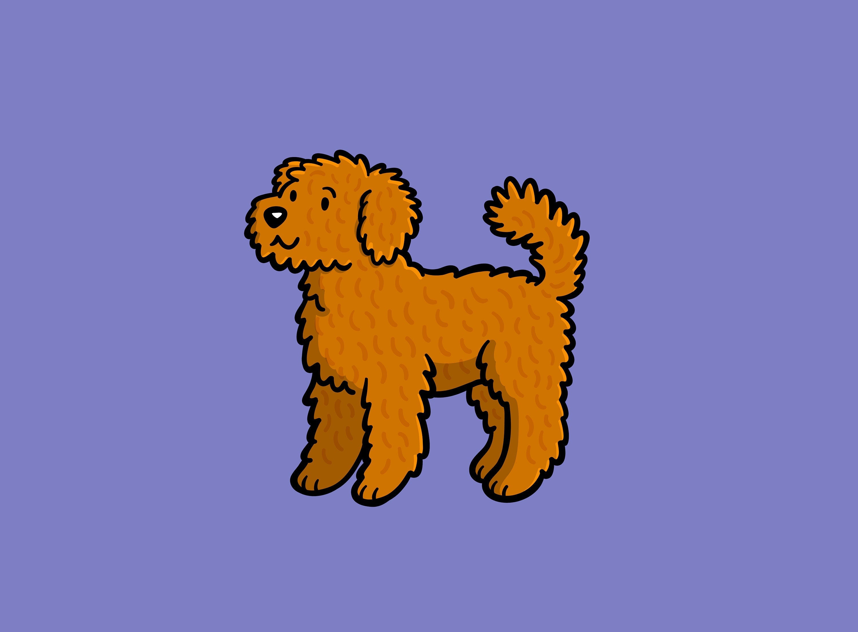 Goldendoodle Sticker (Discontinued!)