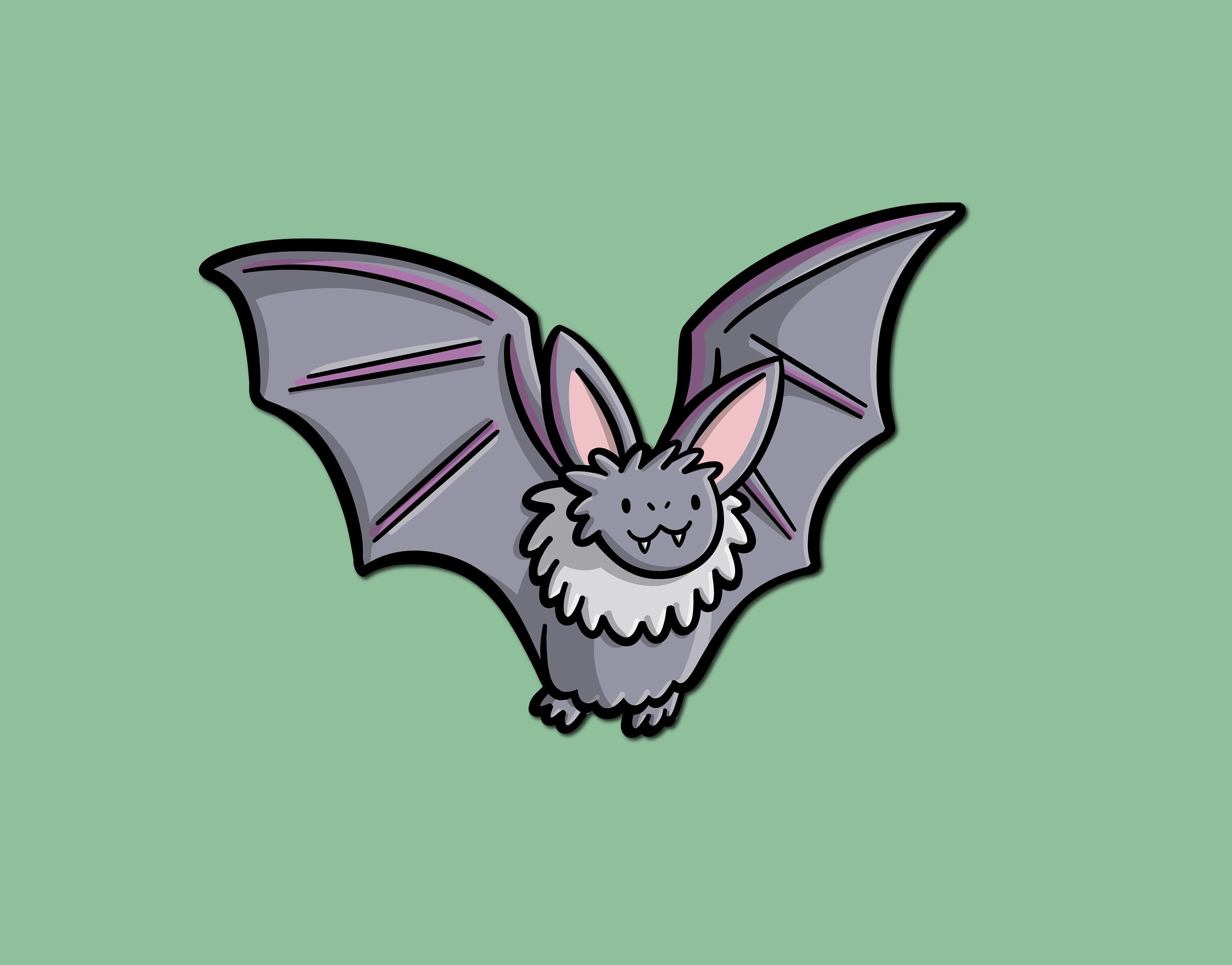 Vampire Bat Sticker