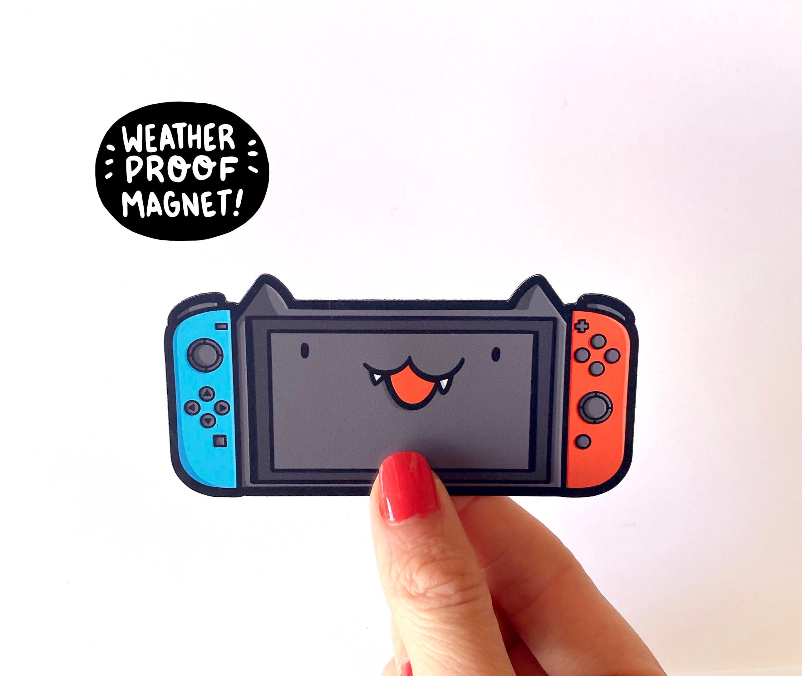 Video Game Cat Magnet