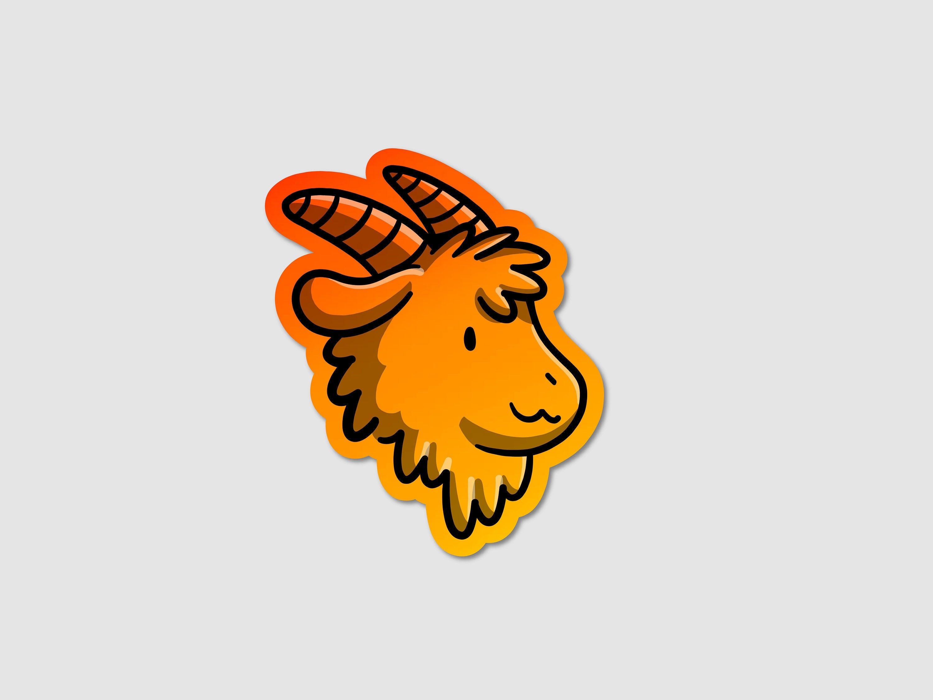 Goat Sticker (Discontinued!)