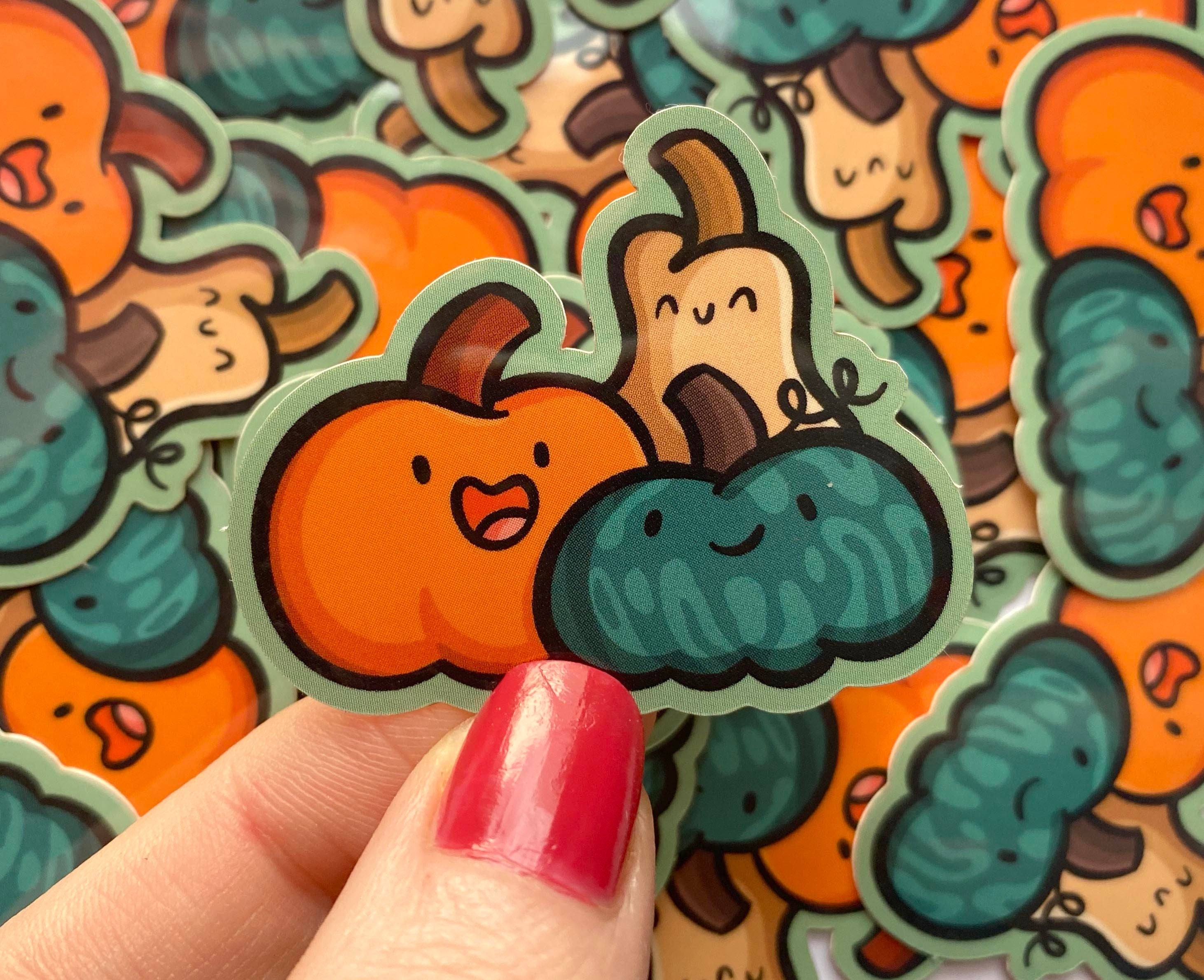 Gourds Mini Sticker