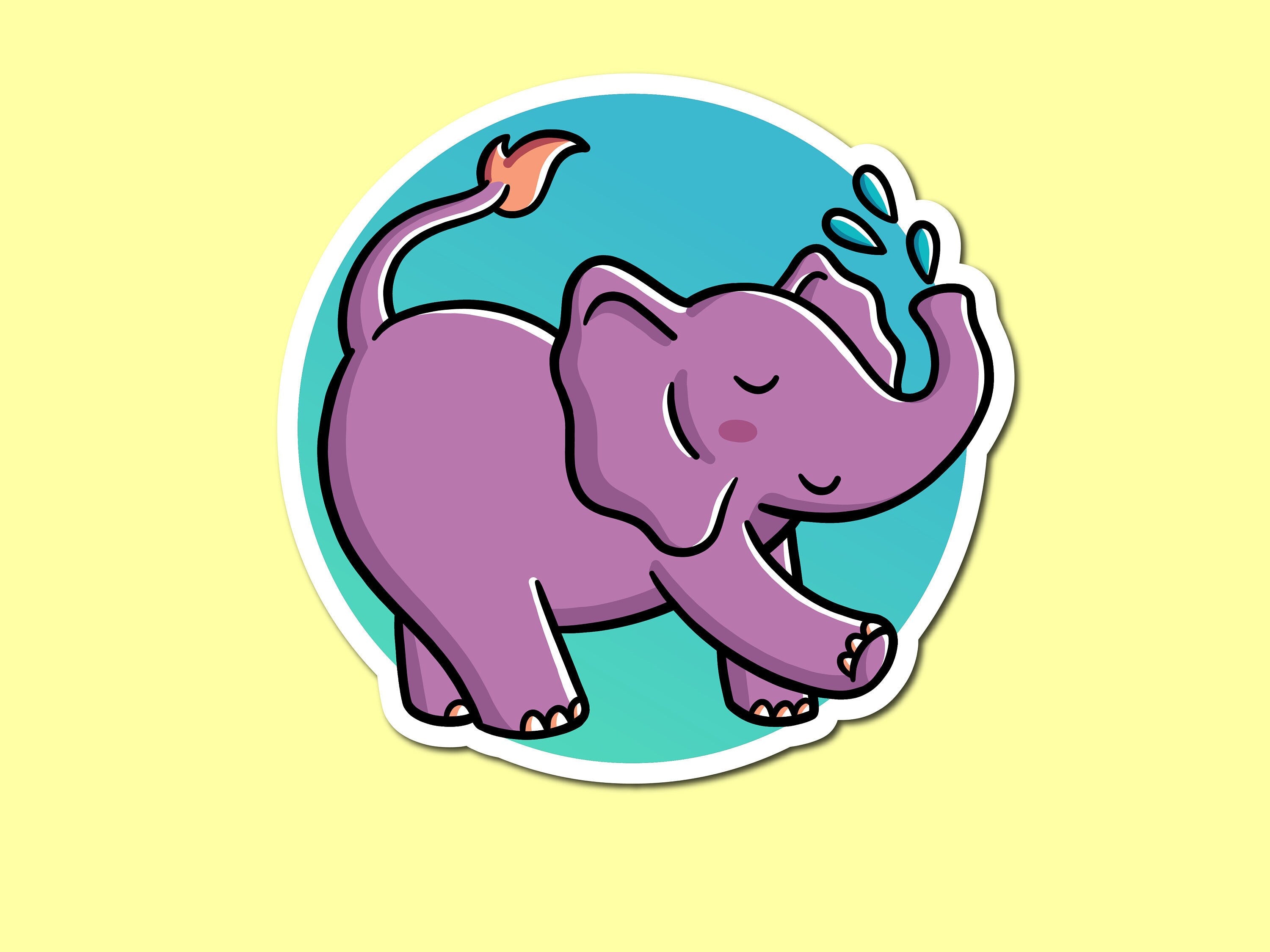 Elephant Sticker (Discontinued!)