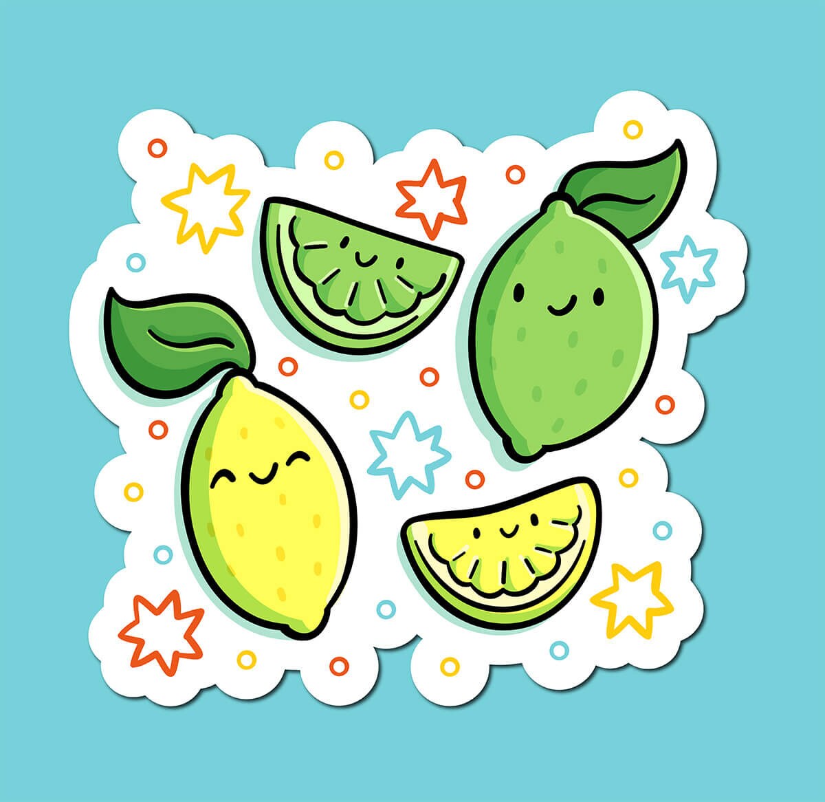 Lemons & Limes Sticker