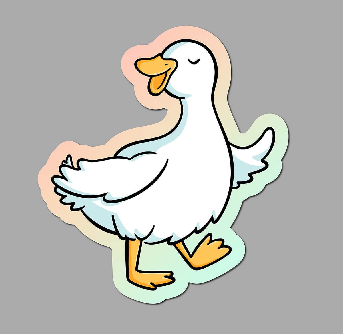 Sassy Duck Sticker