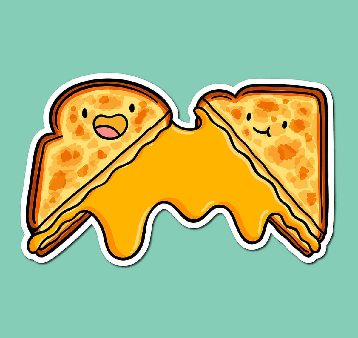 Grilled Cheese Sticker