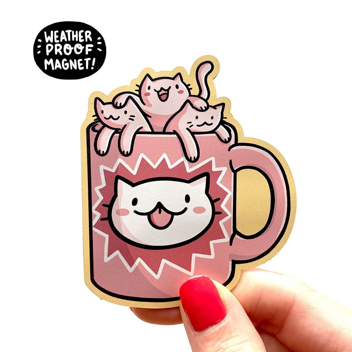 Coffee Cats Magnet