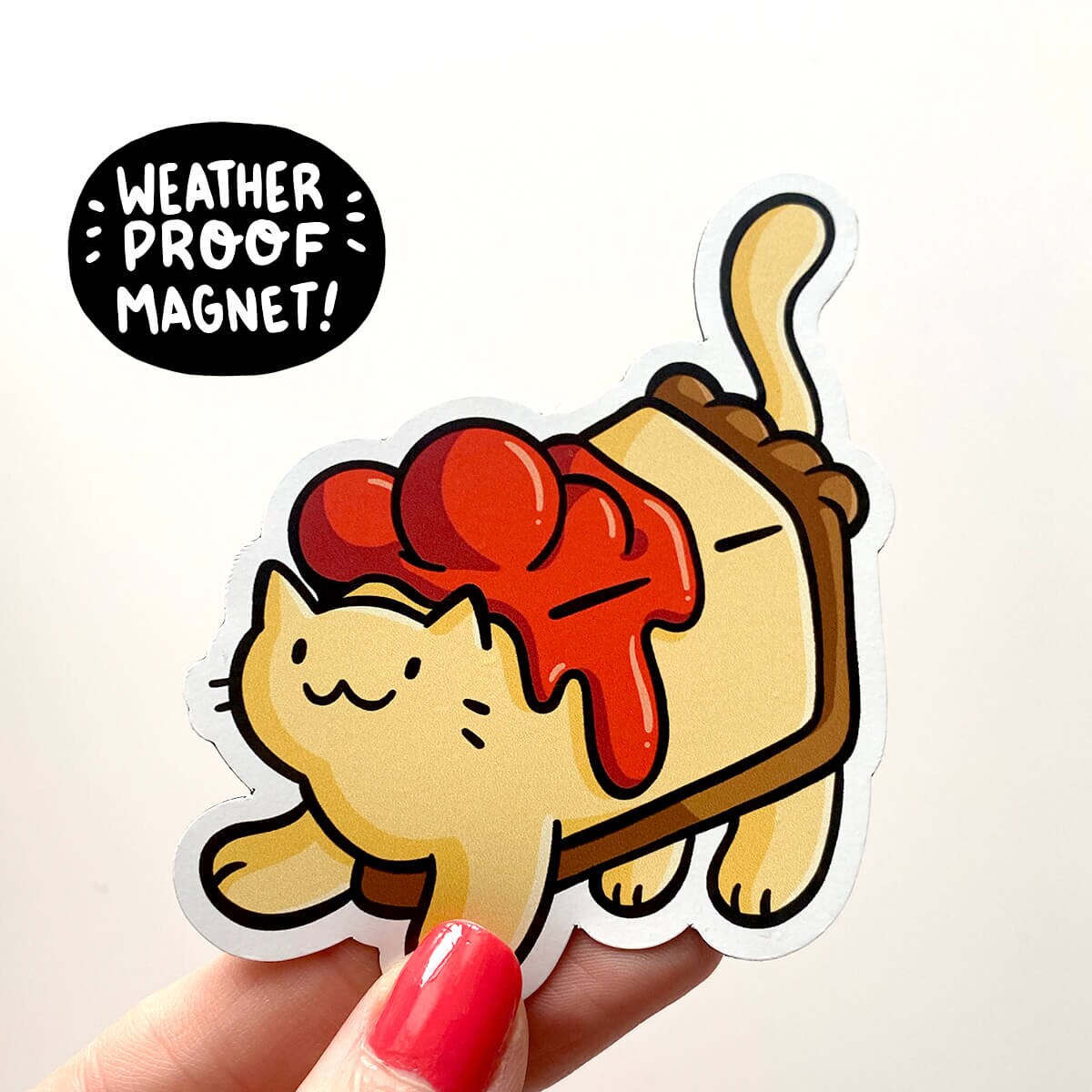 Cheesecake Cat Magnet