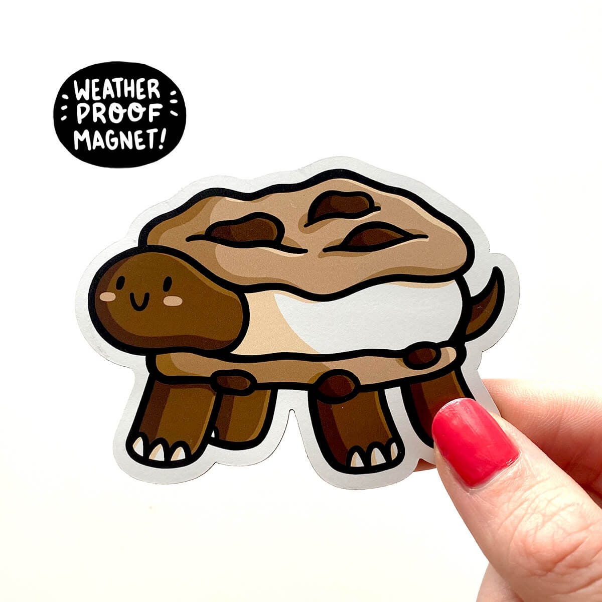 Chocolate Chip Cookie Turtle Magnet