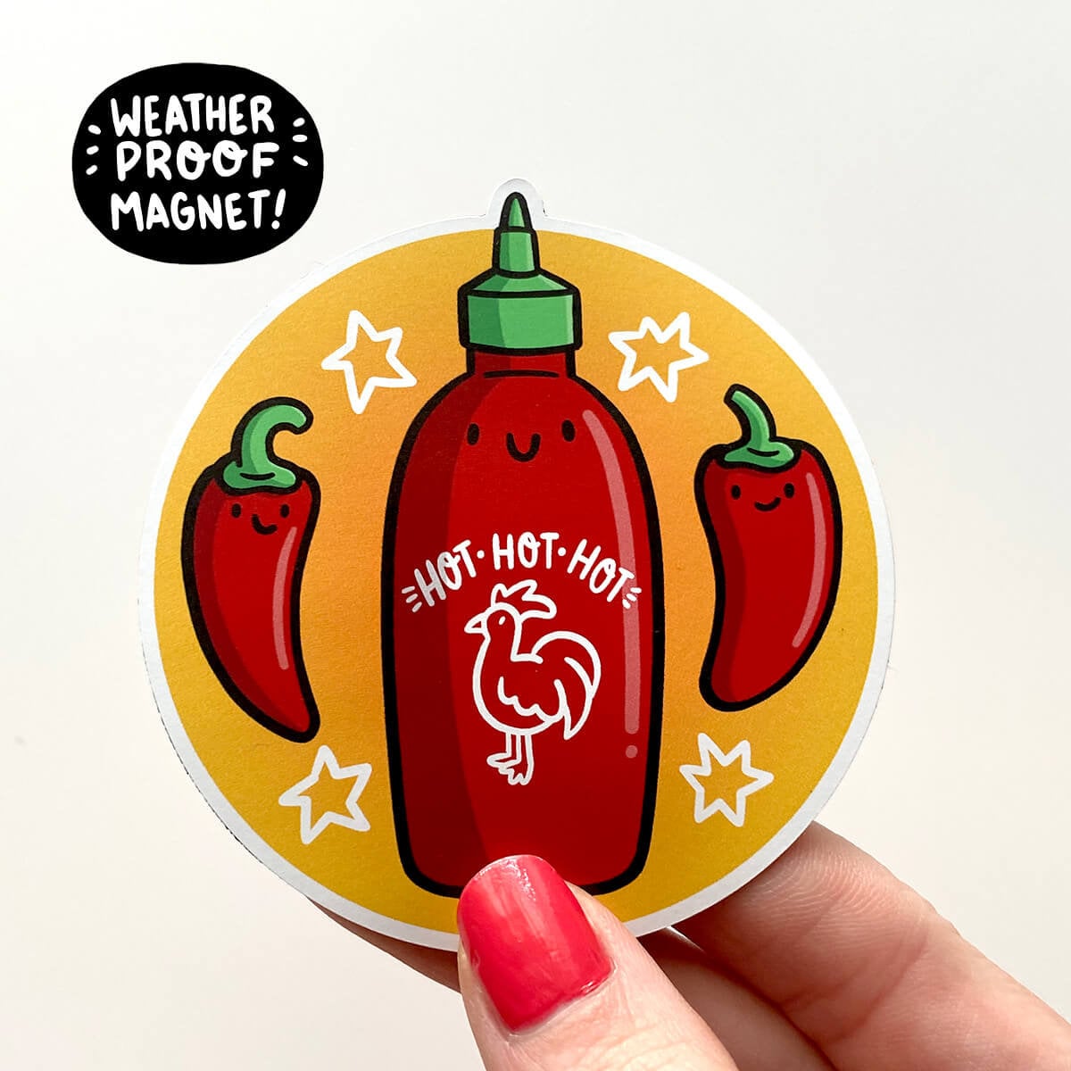 Sriracha Magnet