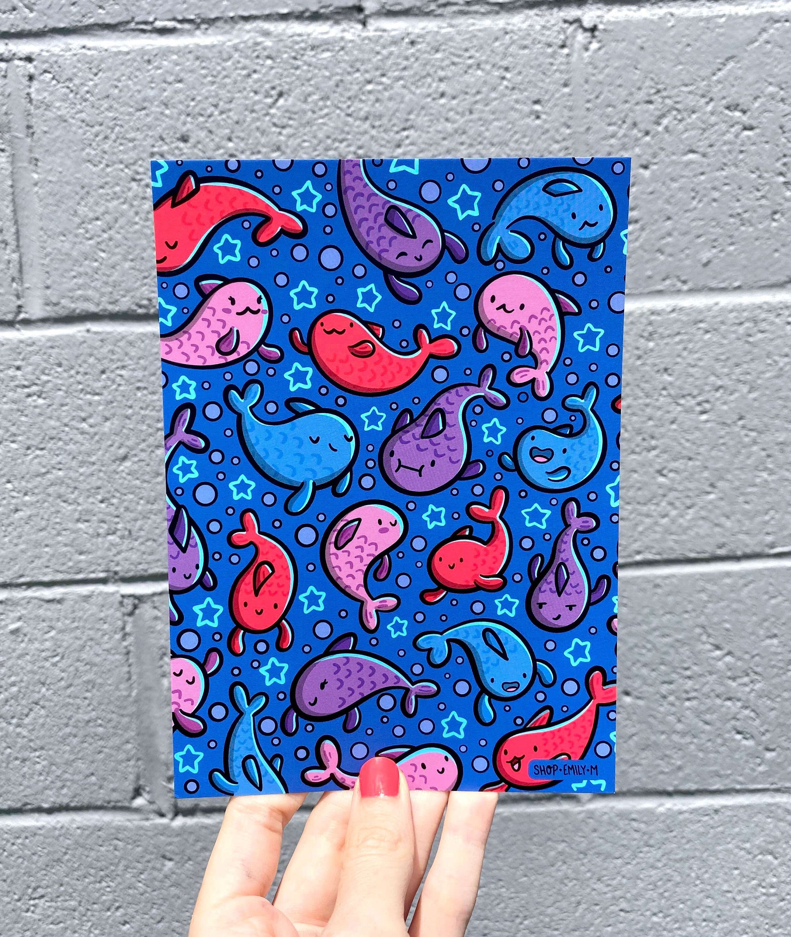 Colorful Fish Print