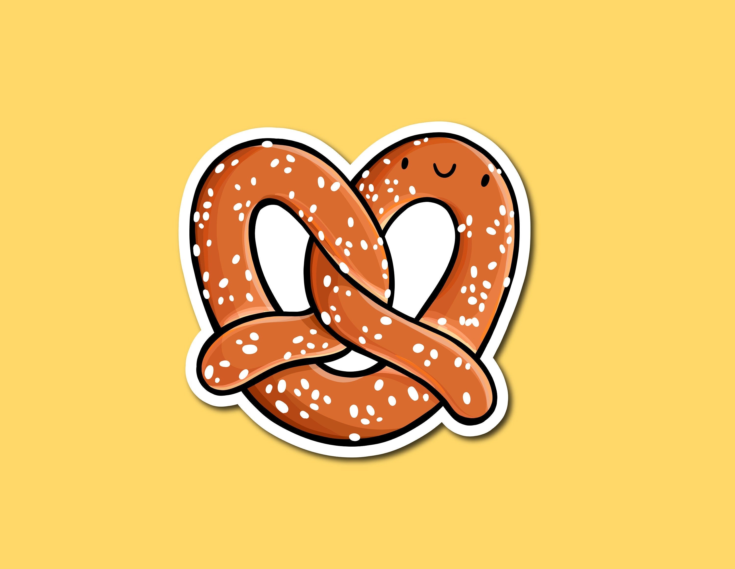 Pretzel Sticker