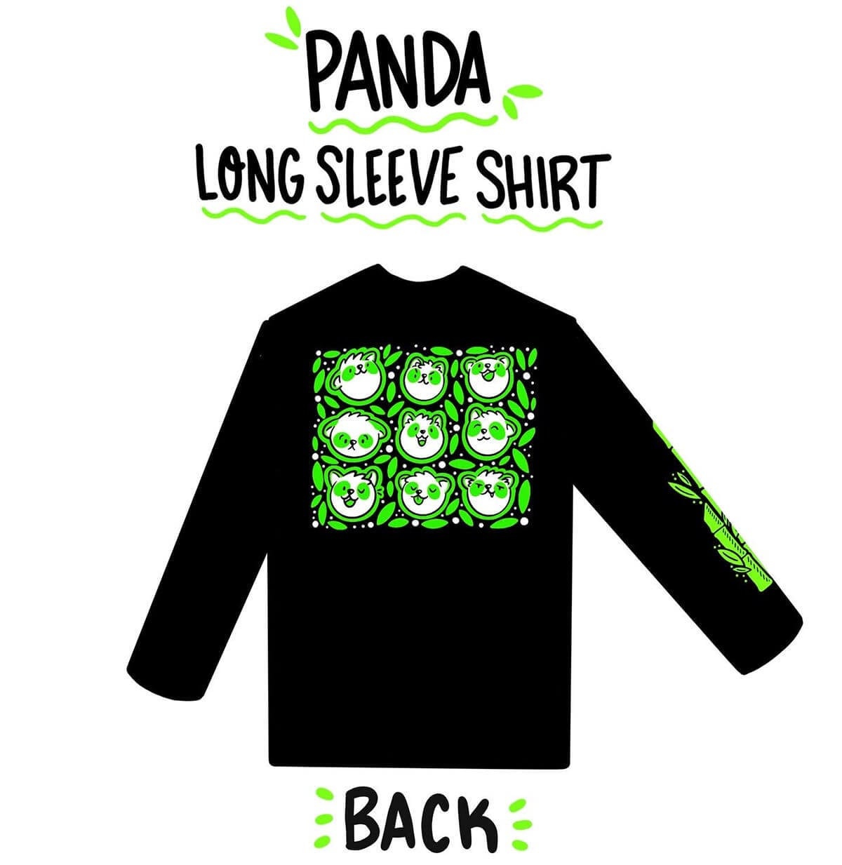 Panda Long Sleeve Shirt