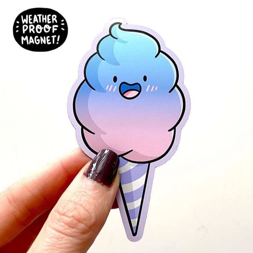 Cotton Candy Magnet