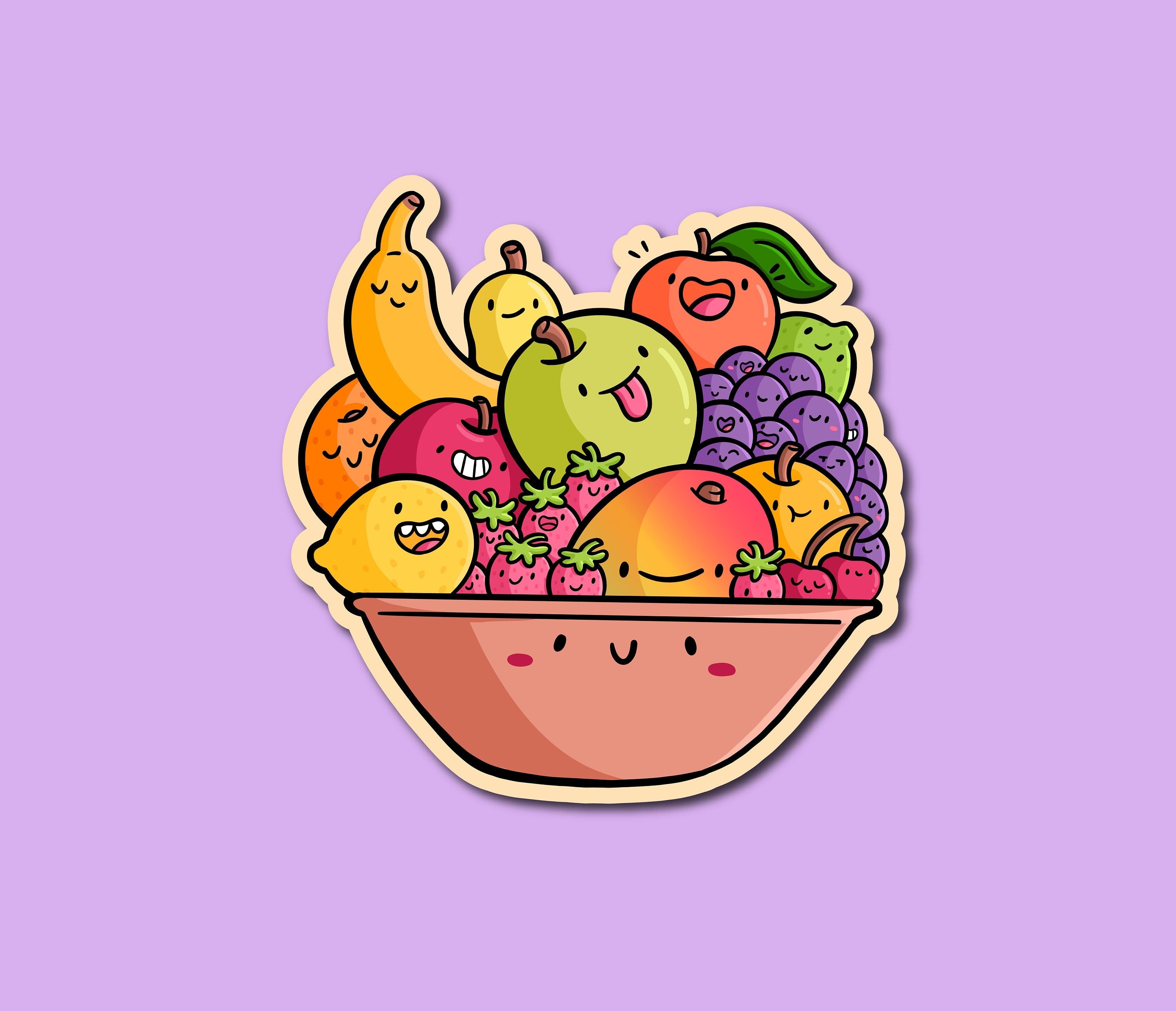 Fruit Bowl Sticker