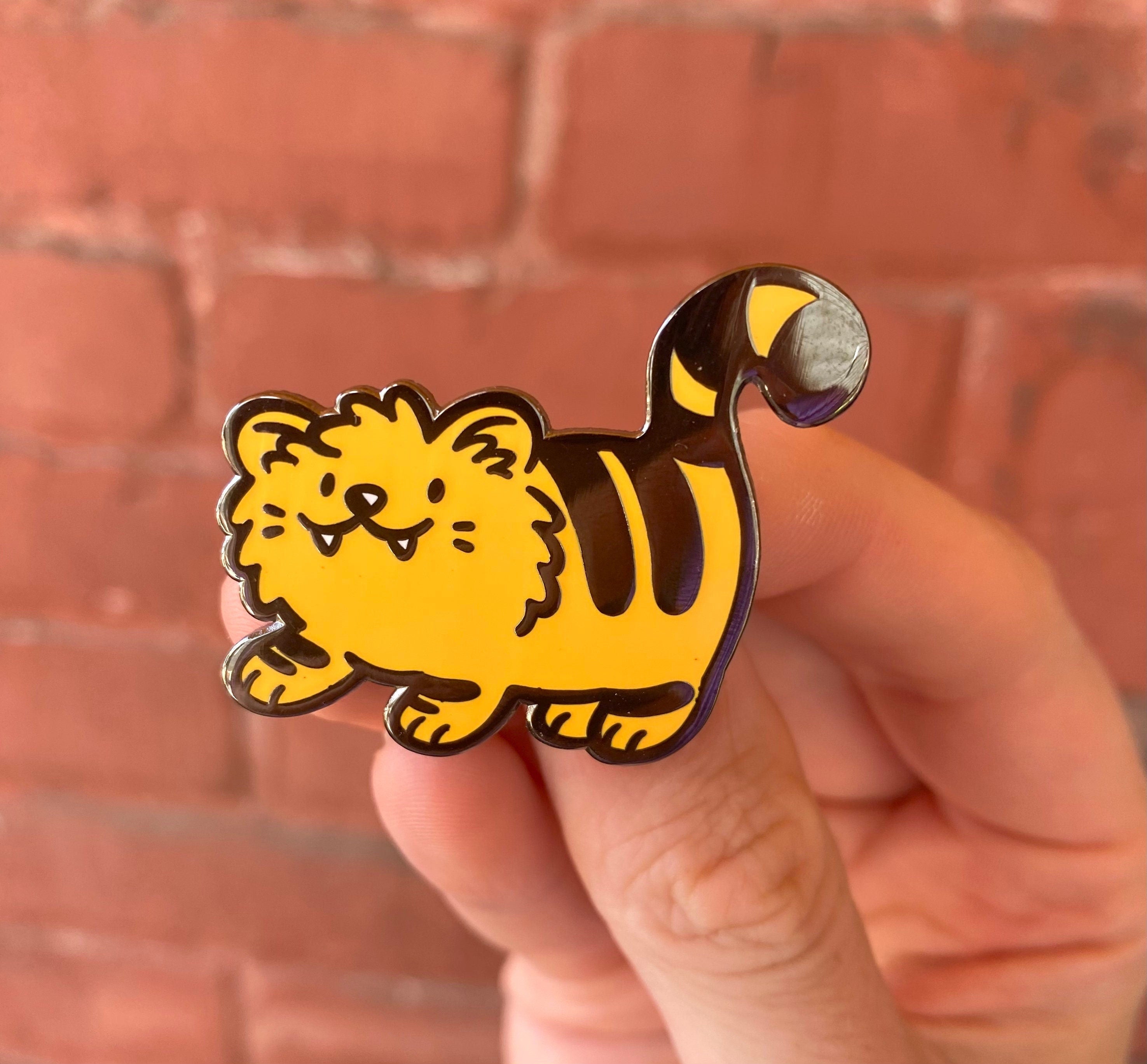 Tiny Tiger Enamel Pin