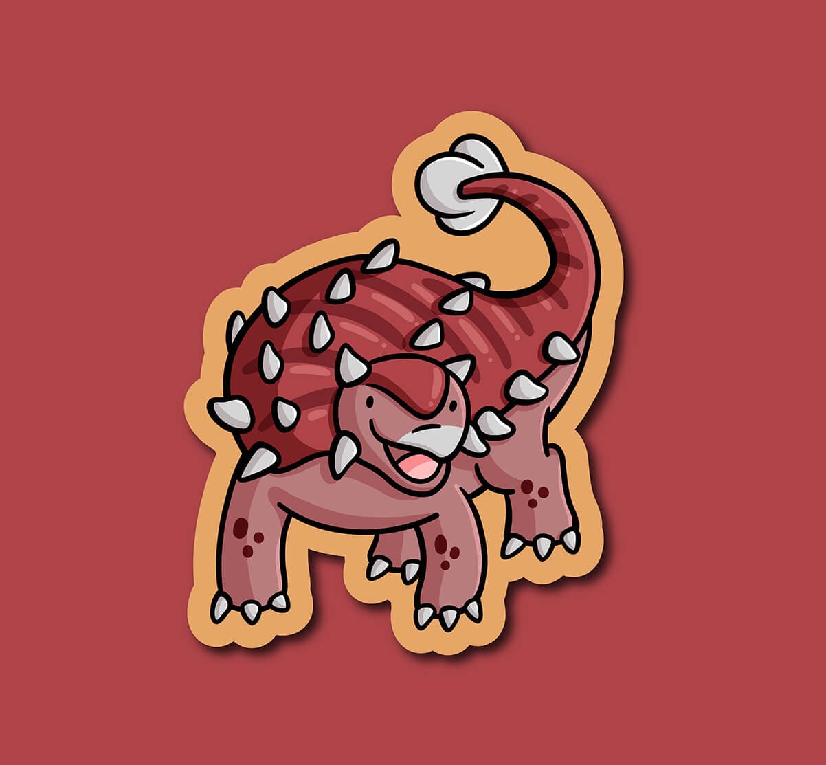 Anklyosaurus Sticker