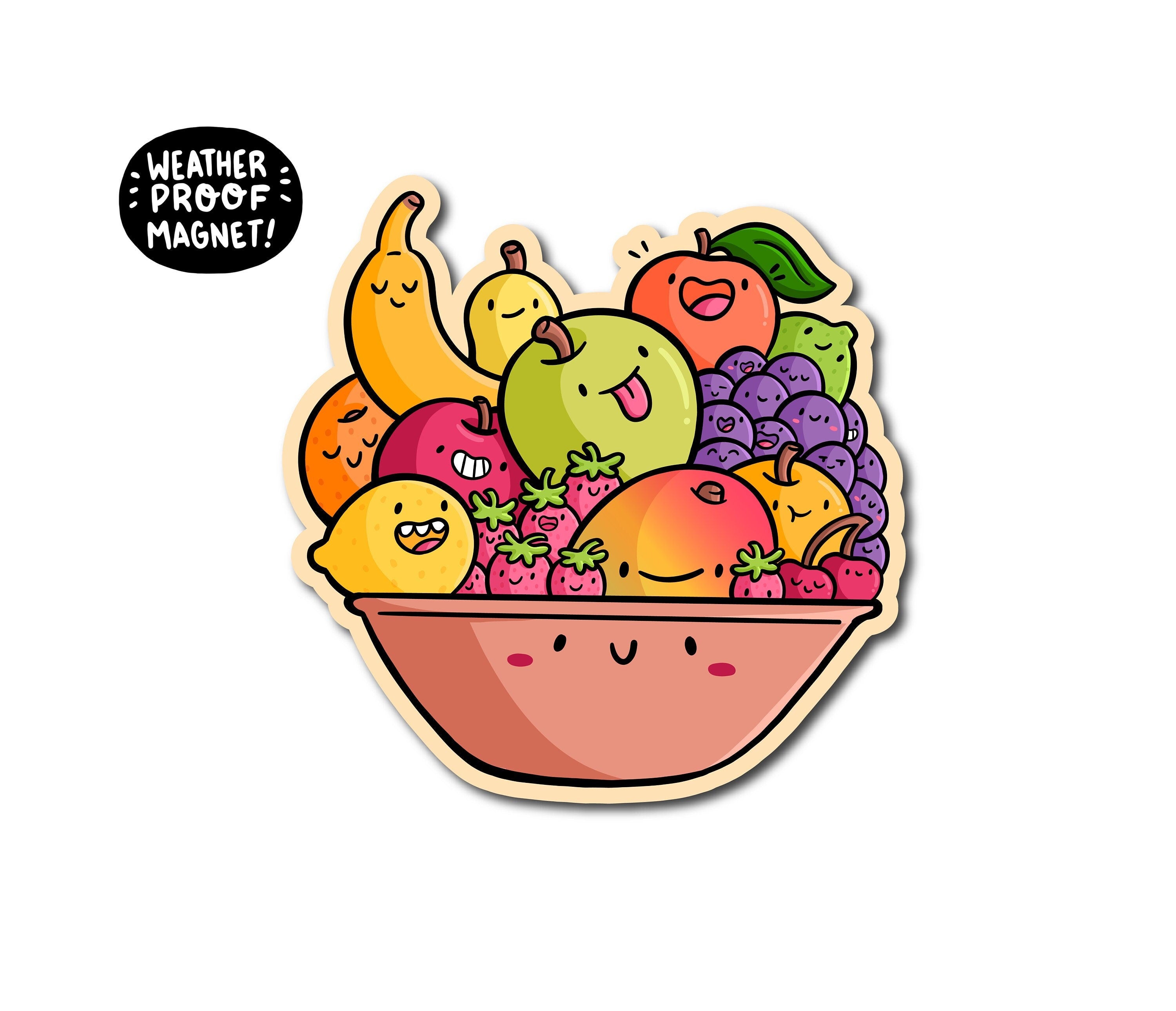 Fruit Bowl Magnet