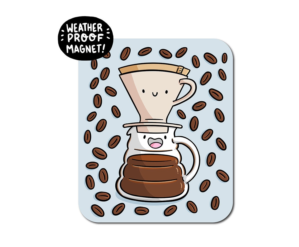 Pour over coffee Magnet