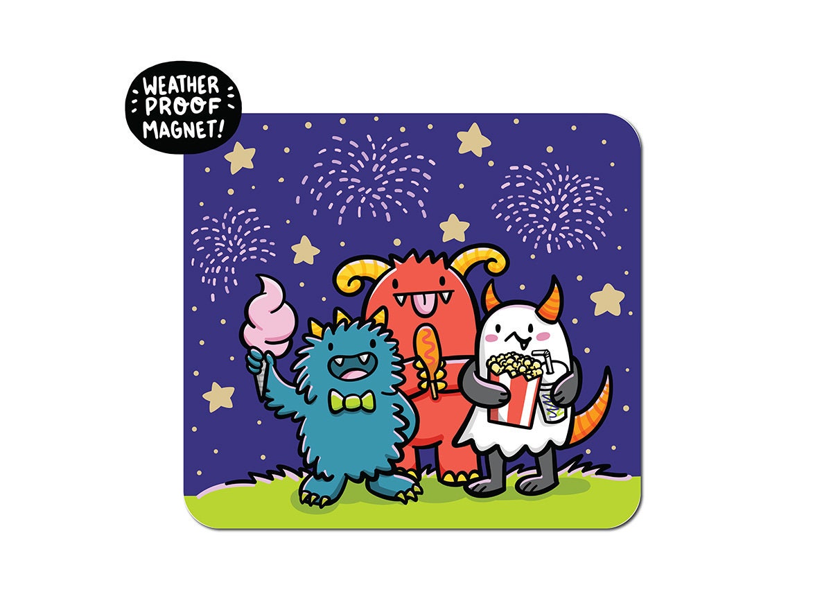 Monster Festival Magnet (Discontinued!)